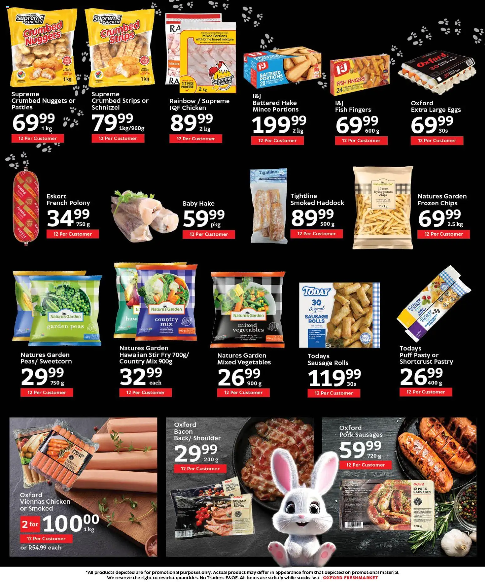 New Oxford Freshmarket catalogue – valid from 11.03.2026 | Page: 13 | Products: Eggs, Polony, Chicken, Vegetables