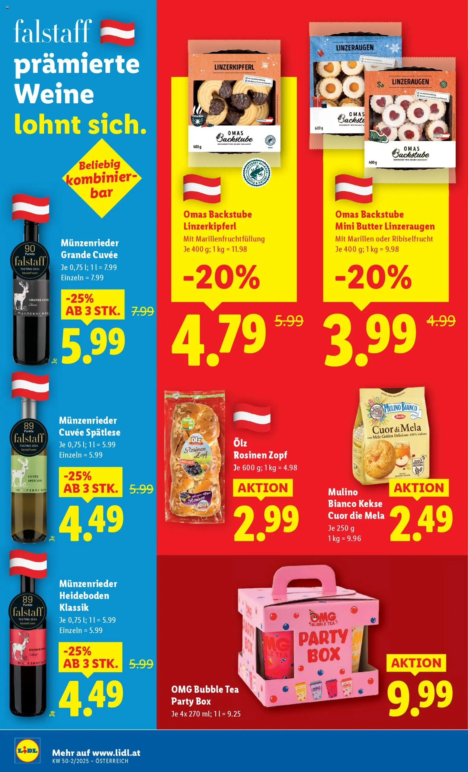 Lidl Flugblatt - Oberpullendorf, Güssing, Oberwart gültig ab 11.12.2025 | Seite: 18 | Produkte: Kekse, Rosinen, Box, Butter