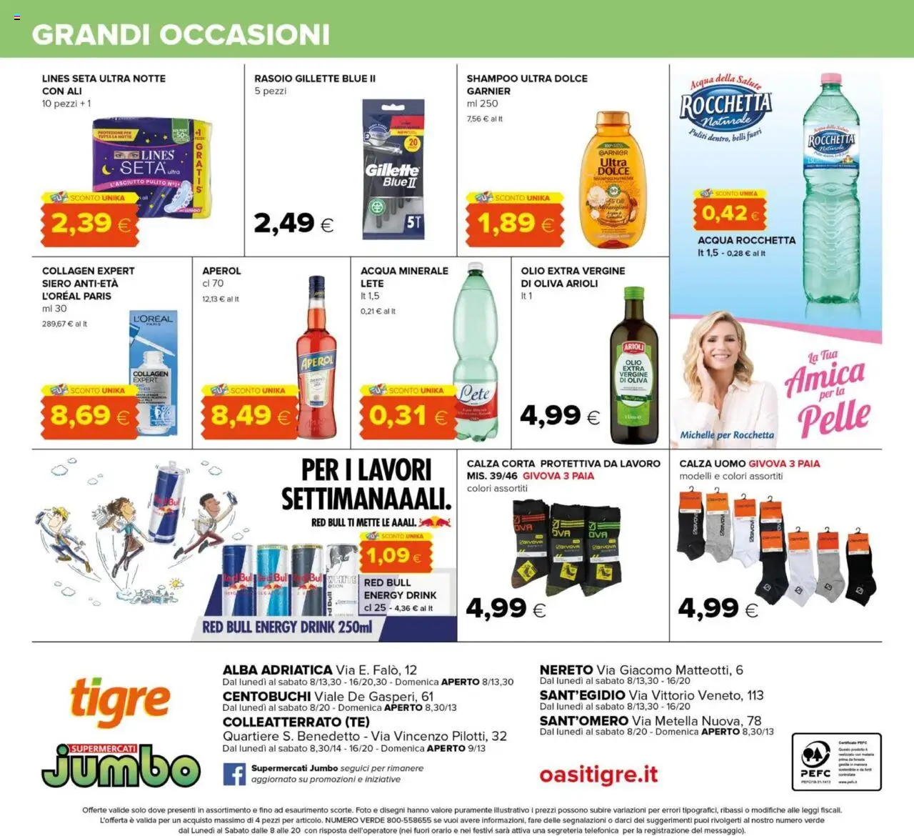 Volantino Tigre del 25.09.2025 | Pagina: 24 | Prodotti: Shampoo, Tè, Olio, Olio extra vergine