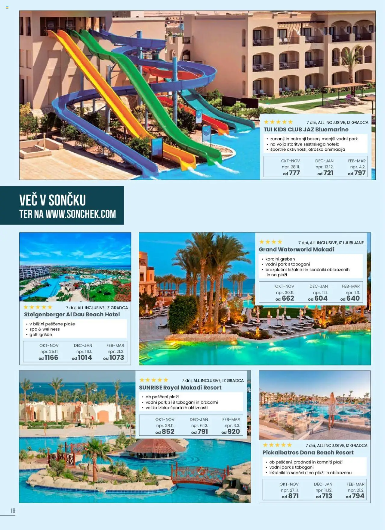 Novi Sonček katalog ponudbe – veljaven od 08.09.2025 | Stran: 18