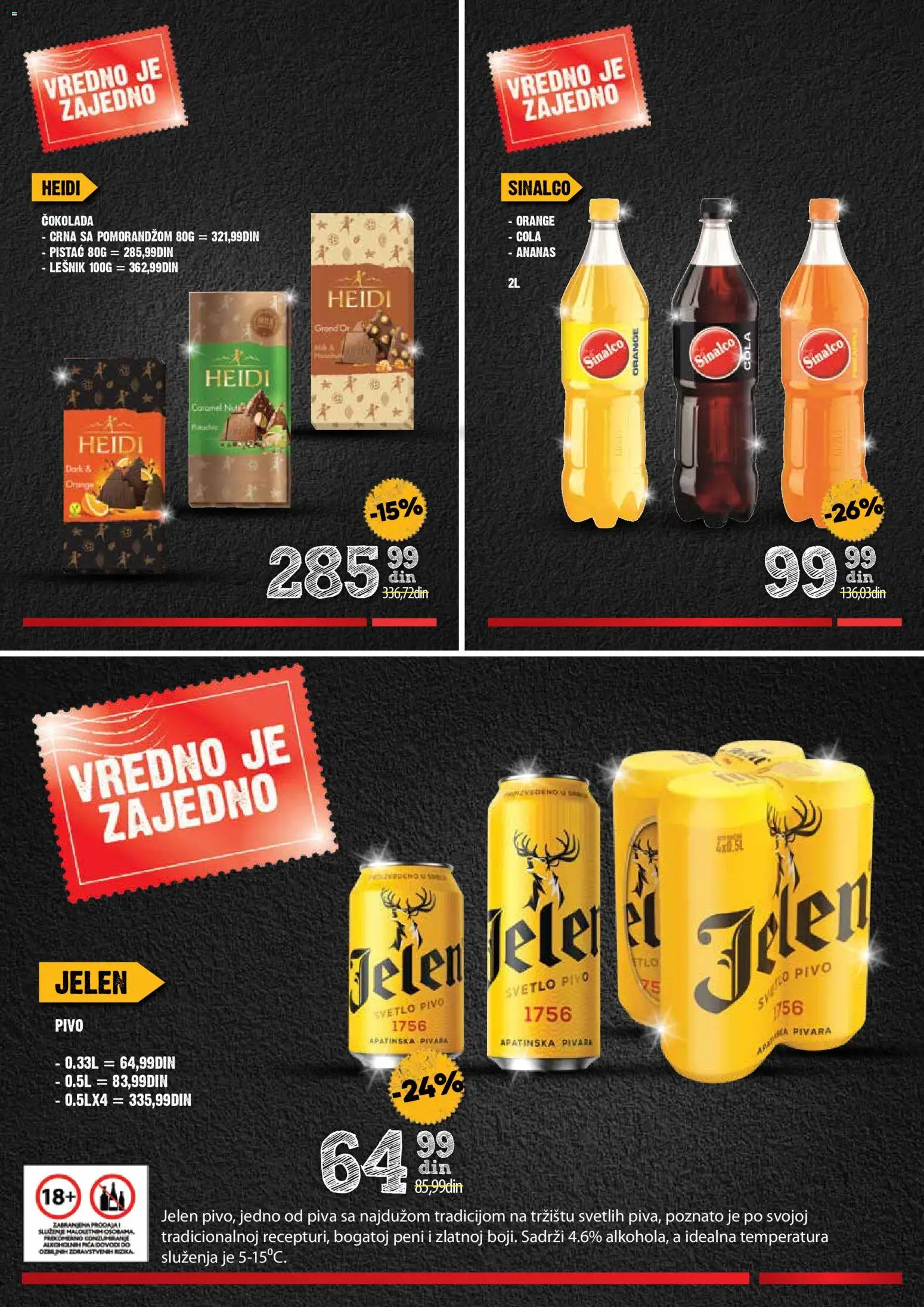 Roda katalog - važi od 13.11.2025 | Strana: 35 | Proizvode: Ananas, Lešnik, Čokolada, Pivo