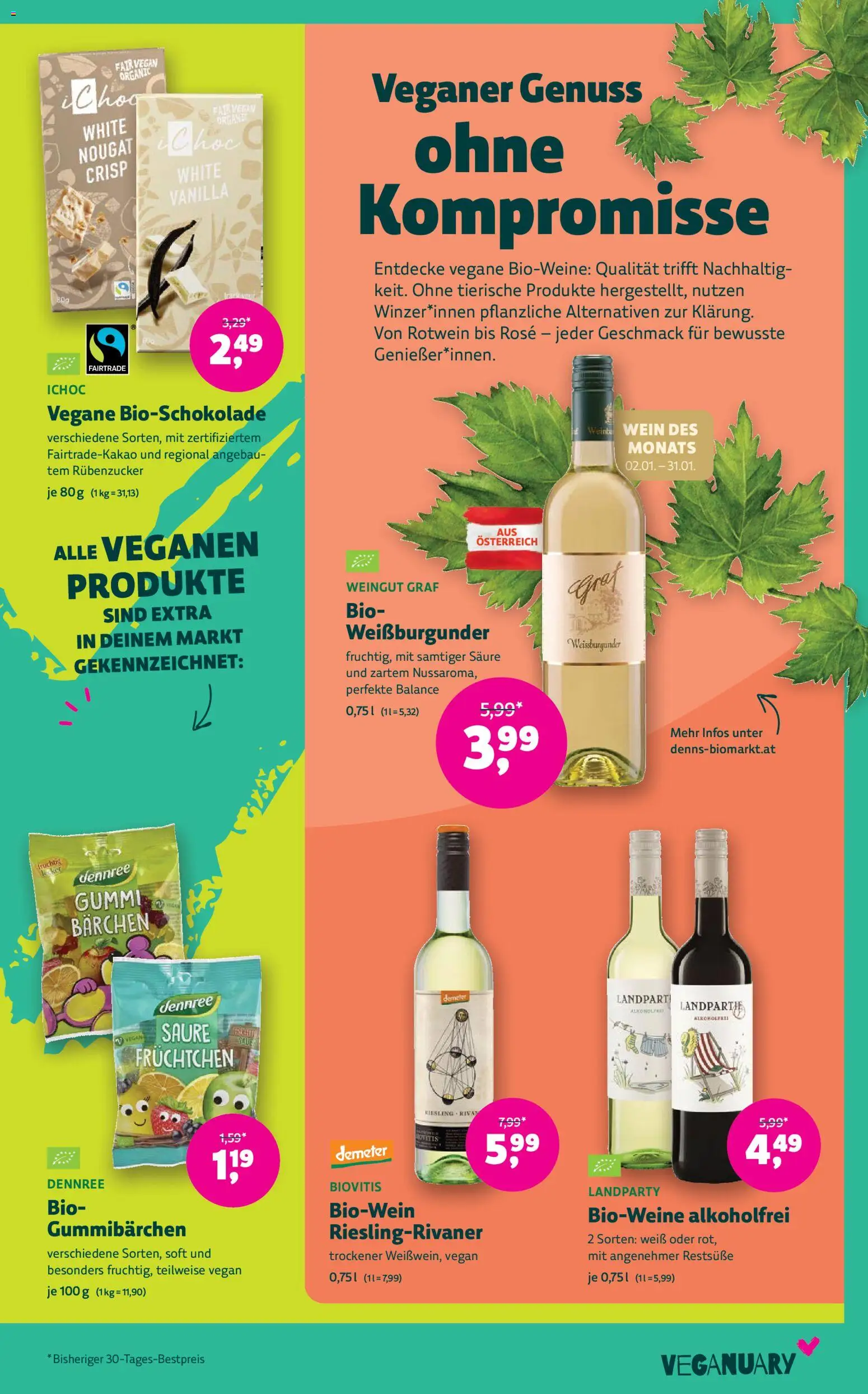 Denns BioMarkt Angebote gültig ab 02.01.2025 | Seite: 9 | Produkte: Wein