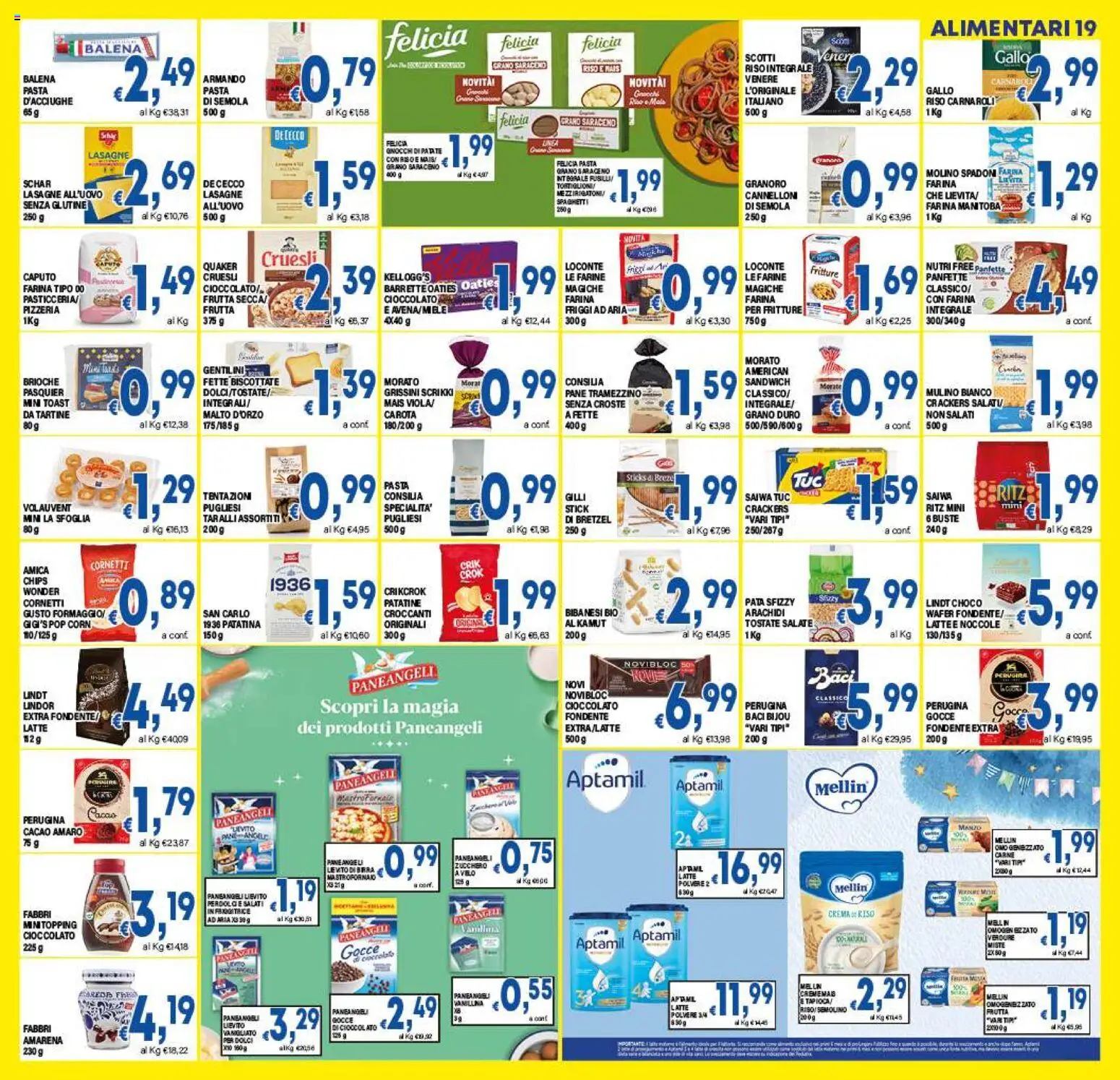 Volantino DEM del 16.12.2025 | Pagina: 19 | Prodotti: Carota, Crackers, Grissini, Pop corn