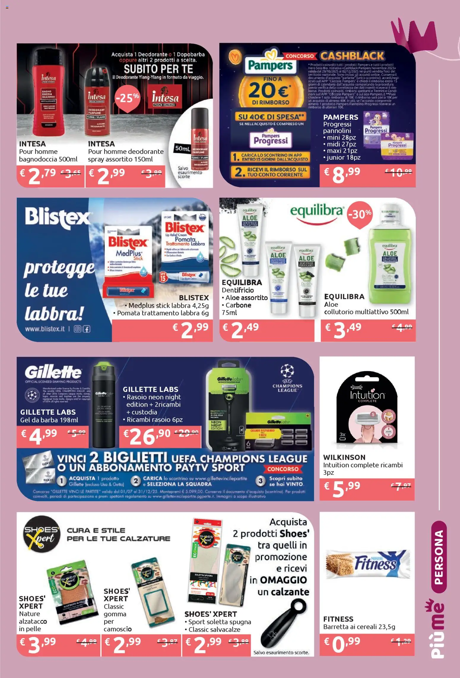 Volantino IperSoap del 17.11.2025 | Pagina: 15 | Prodotti: Spugna, Shampoo, Dentifricio, Cereali