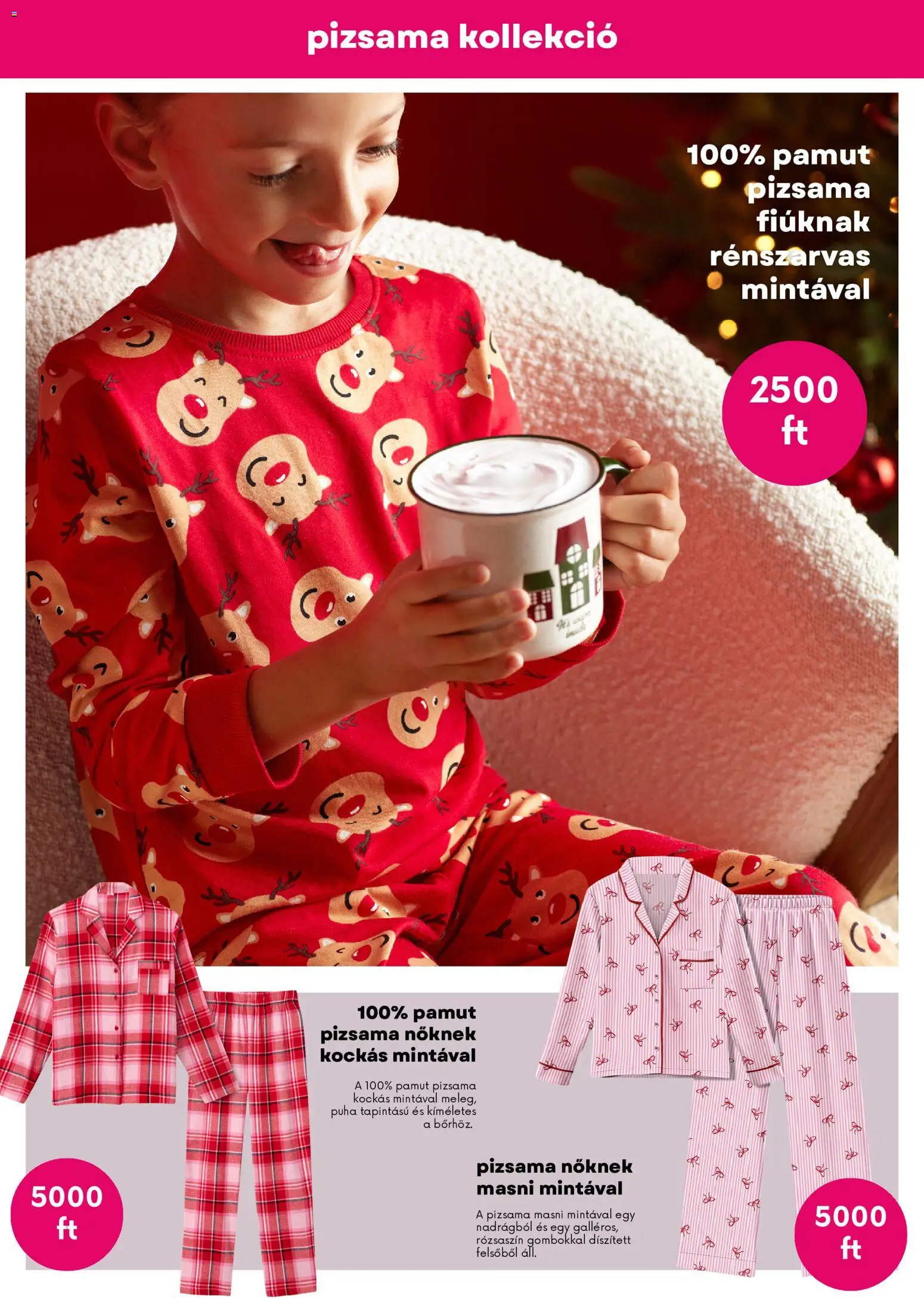 Pepco akciós ujság - amely érvényes a következő dátumtól: 06.11.2025 | Oldal: 7 | Termékek: Pizsama