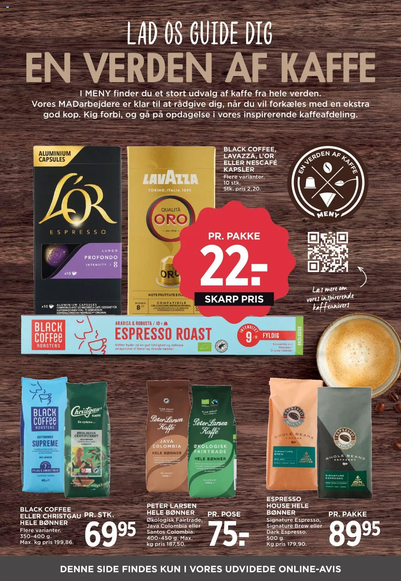 Meny tilbudsavis – gyldig fra 19.09.2025 | Side: 35 | Produkter: Kaffe, Kanel, Te, Bønner