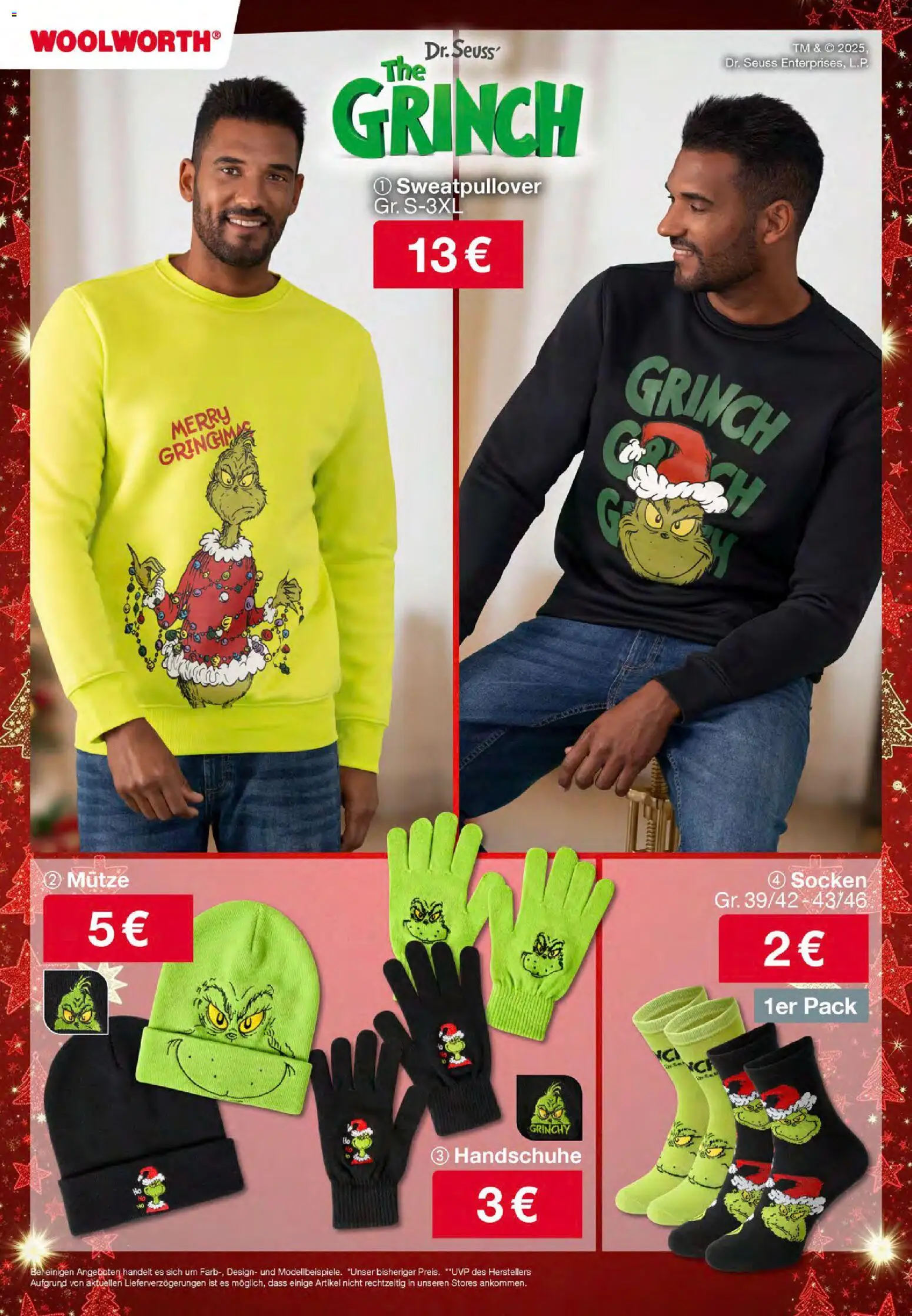 Woolworth Prospekt 	 – gültig ab 07.11.2025 | Seite: 3 | Produkte: Socken, Handschuhe