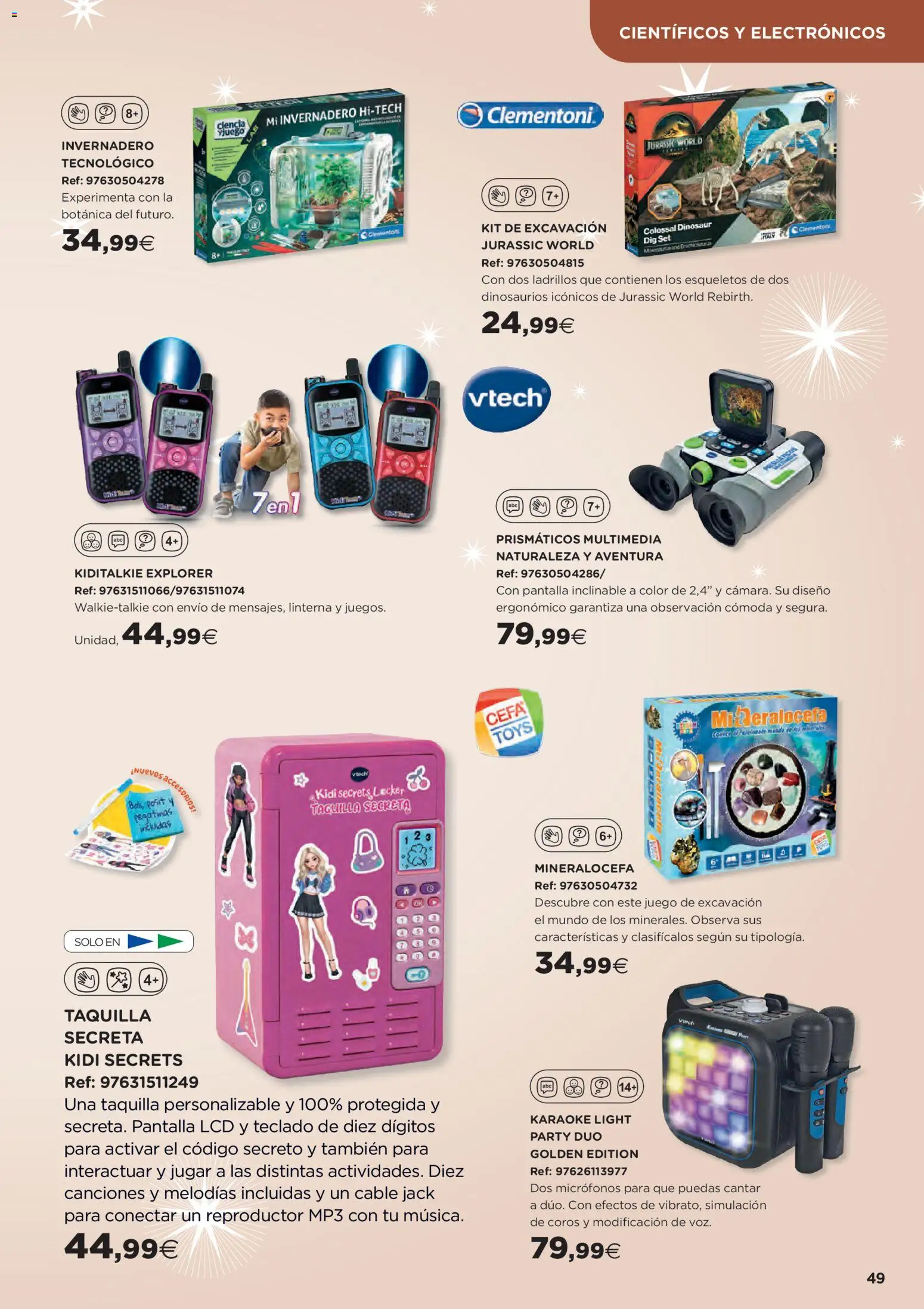 Hipercor catálogo │ válido desde el 31.10.2025 | Página: 49 | Productos: Teclado, MP3, Cable