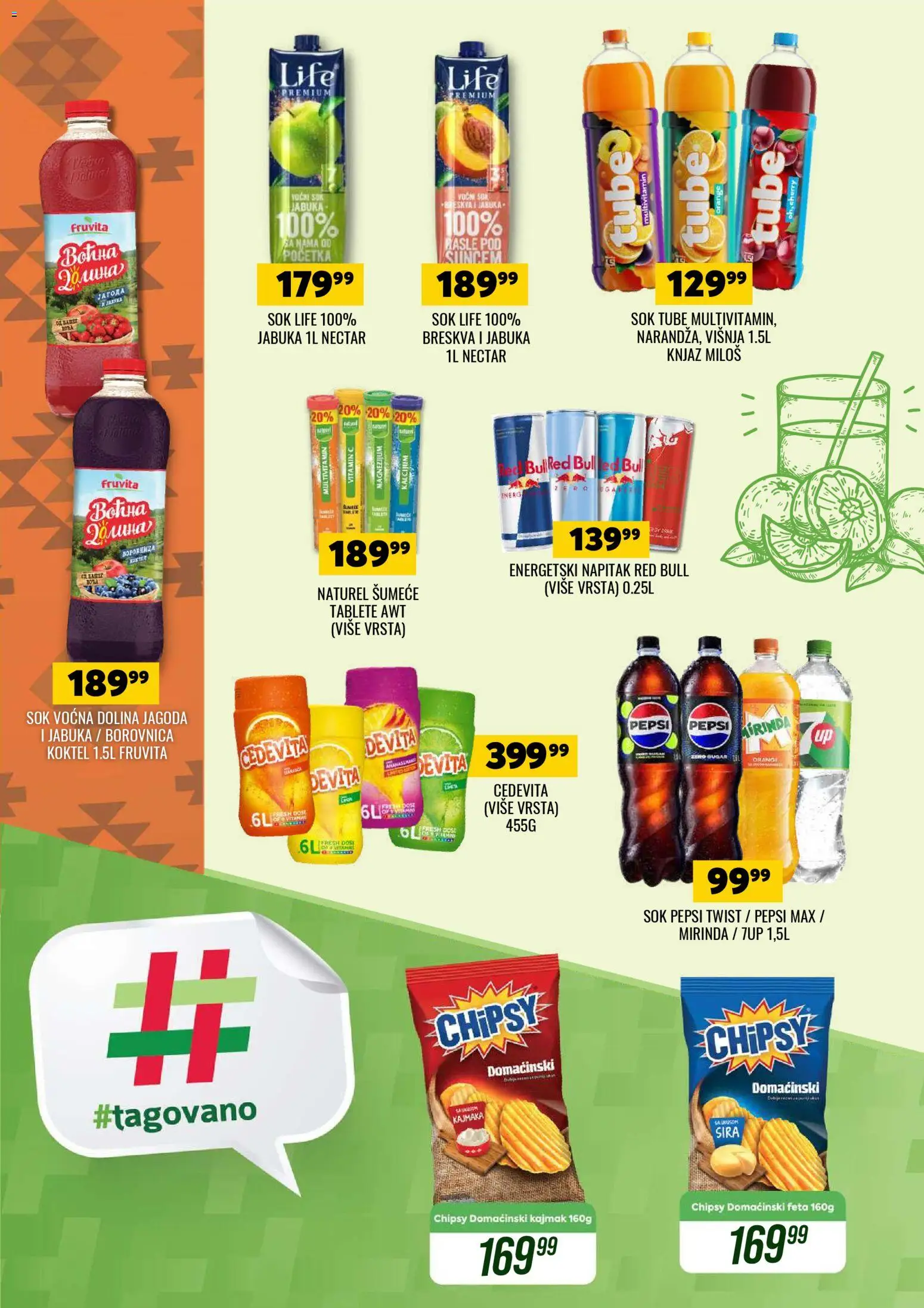 Tekijanka katalog - važi od 03.12.2025 | Strana: 10 | Proizvode: Jagoda, Cedevita, Borovnica, Sok