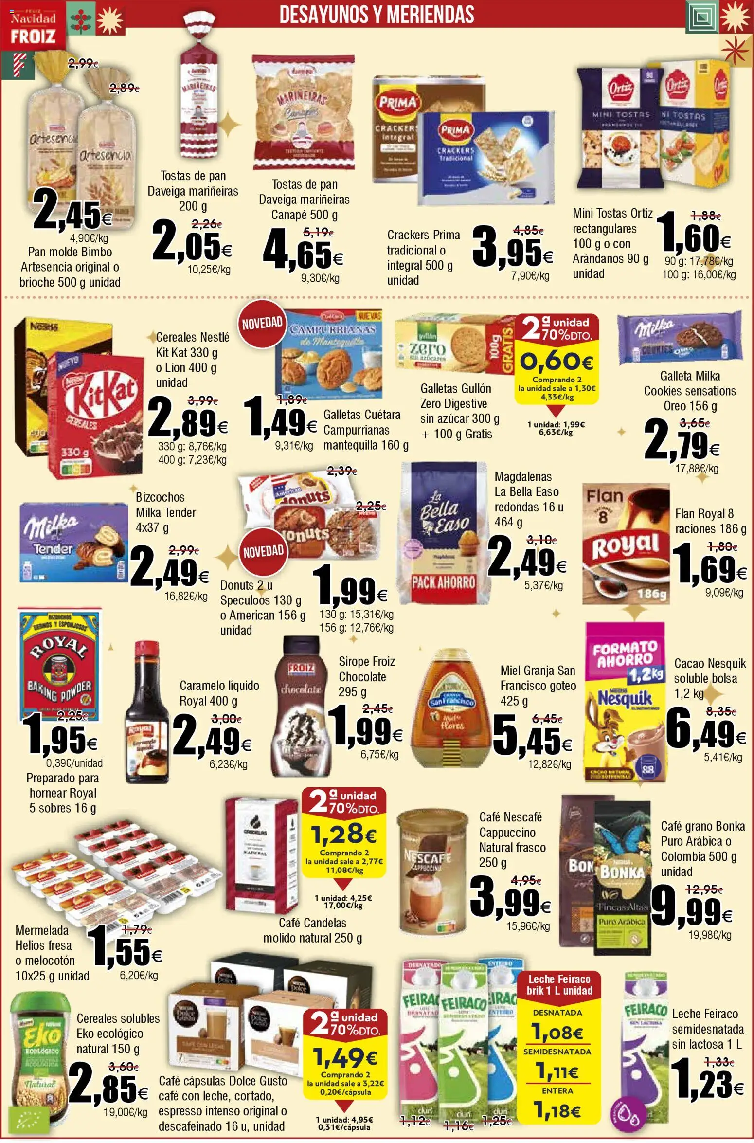 Froiz folleto │ válido desde el 18.12.2025 | Página: 6 | Productos: Ψηφιακή κάμερα, Pan, Cereales, Bolsa
