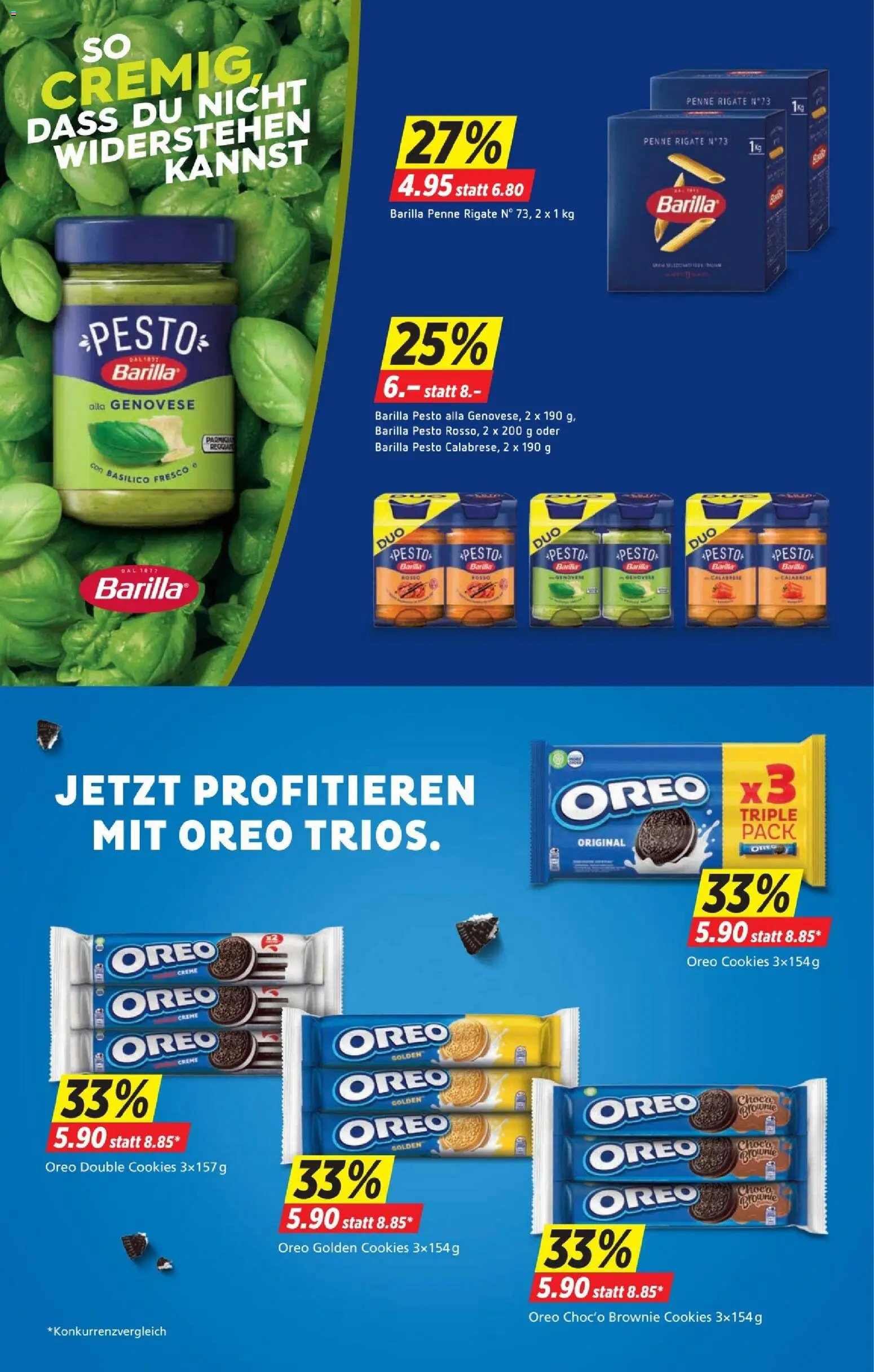 Denner Aktionen – gültig ab 12.02.2026 | Seite: 10 | Produkte: Barilla, Pasta, Creme