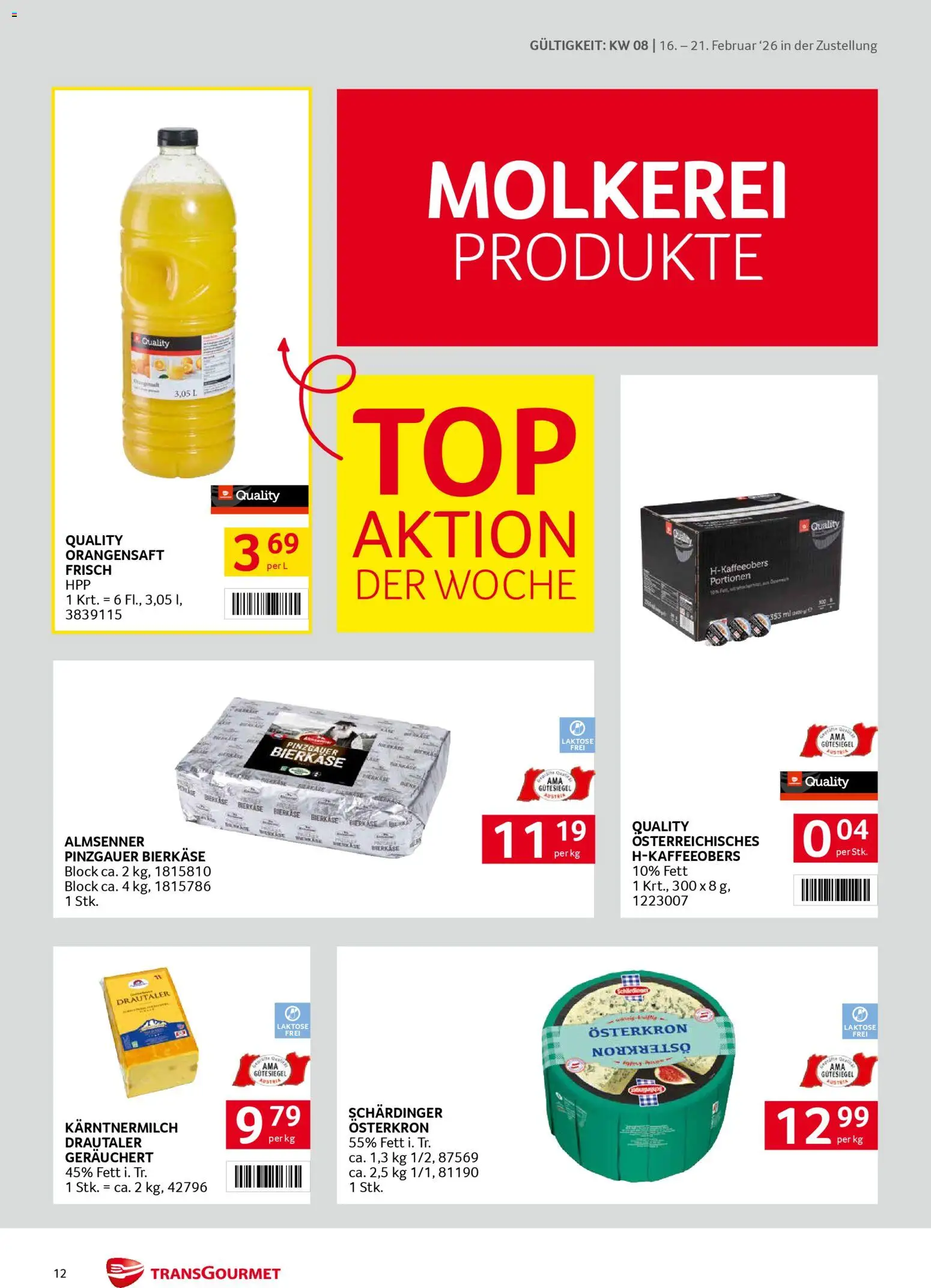 Transgourmet Zustellaktion gültig ab 16.02.2026 | Seite: 12