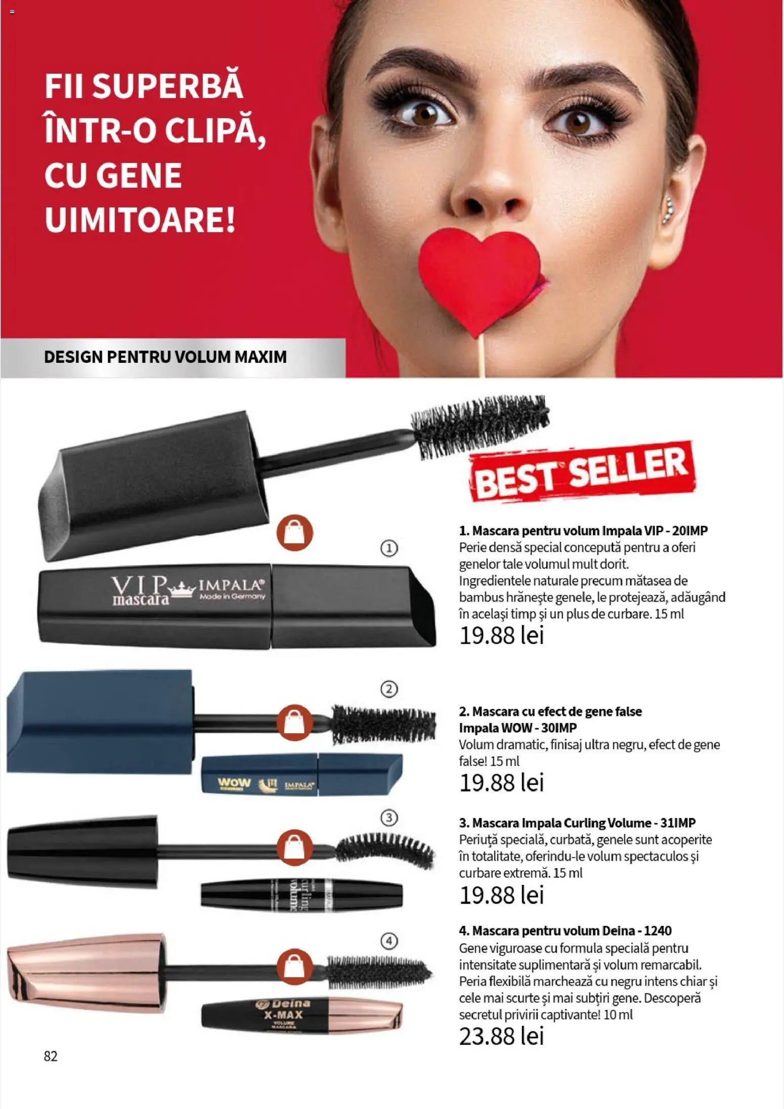 Noul catalog Lady’s – valabil de la 05.01.2026 | Pagină: 84 | Produse: Perie, Mascara, Gene false