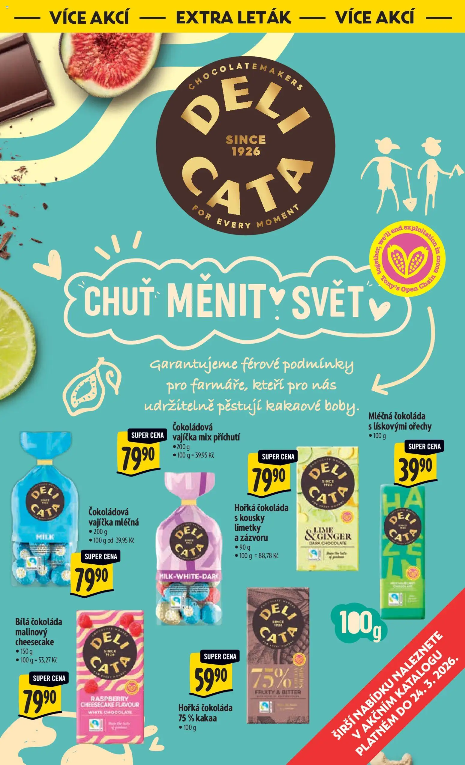 Albert leták - Hypermarket - Brno od 18.03.2026 | Strana: 58 | Produkty: Čokoláda, Ořechy, Cheesecake, Horká čokoláda