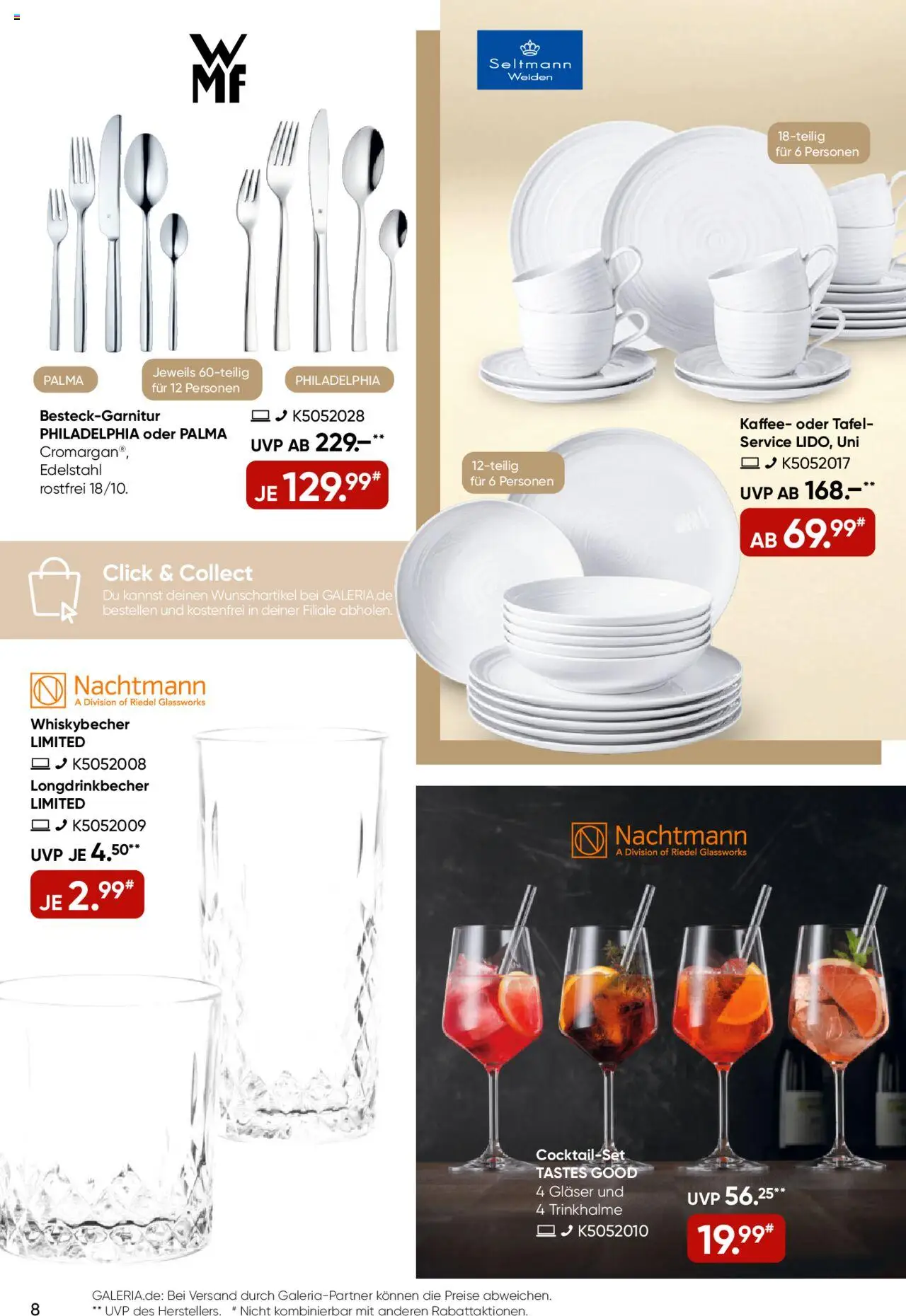 Galeria Karstadt Kaufhof Prospekt 	 – gültig ab 24.09.2025 | Seite: 8 | Produkte: Kaffee, Philadelphia