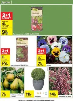 Carrefour - Prévisualisation de Carrefour Le mois vip, des promos très importantes valide à partir de 24.02.2026 | Page: 73 | Produits: Écorces de pin, Sac, Terreau Universel, Terreau