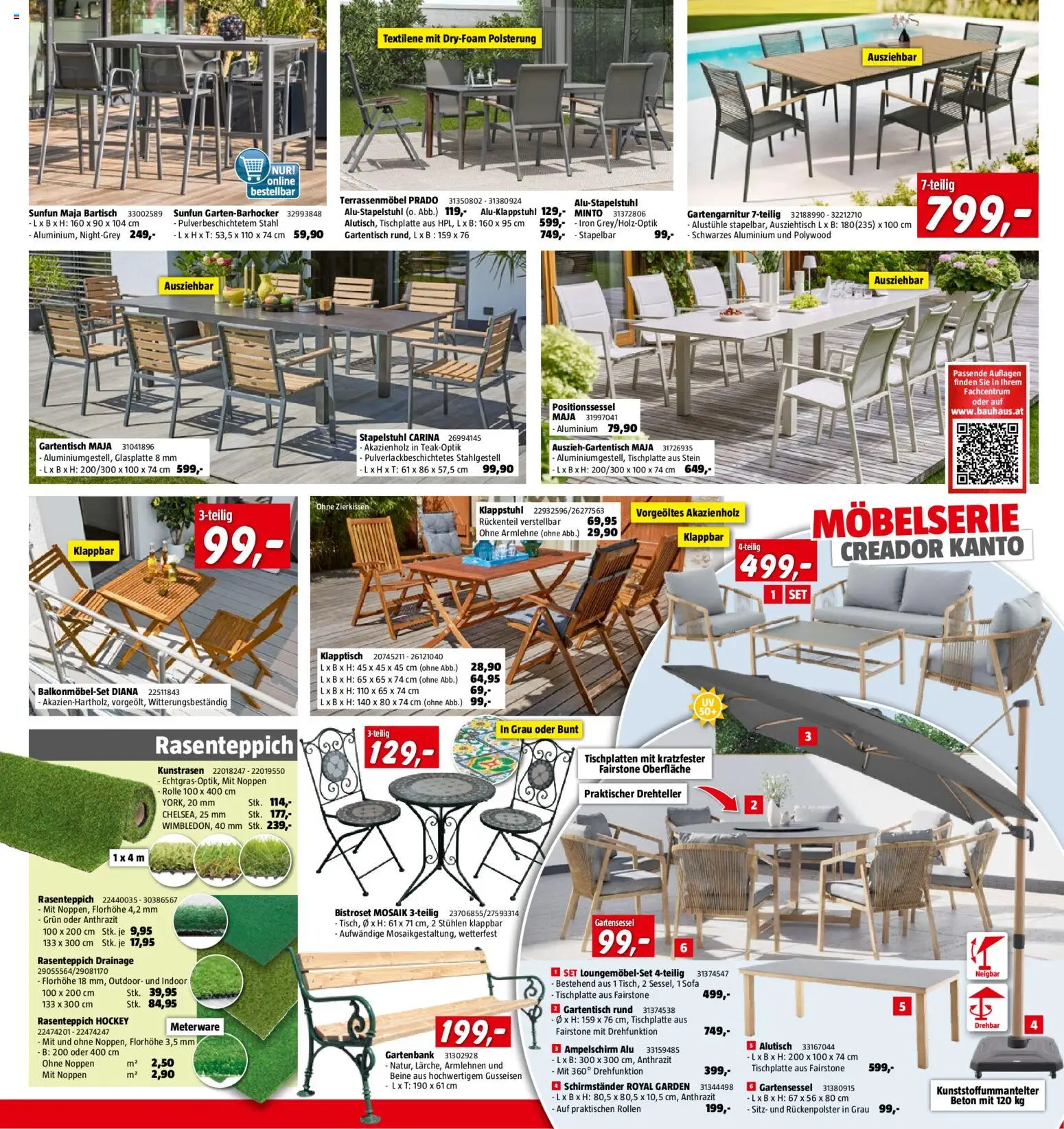 Bauhaus Prospekt aktuell gültig ab 29.04.2026 | Seite: 7 | Produkte: Sofa