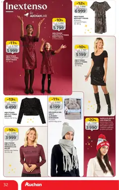 Auchan - Karácsonyi ajándék ajánlataink - amely érvényes a következő dátumtól: 13.11.2025 | Oldal: 32