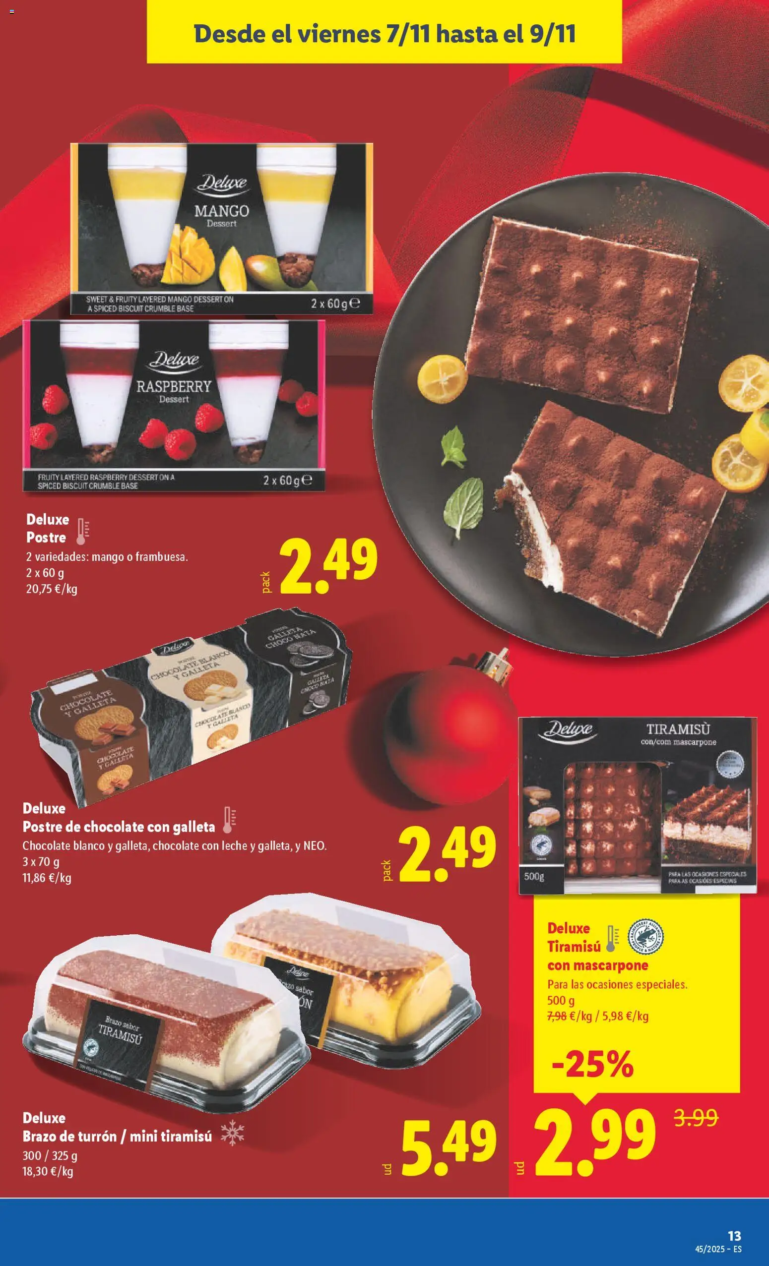 Lidl folleto │ válido desde el 03.11.2025 | Página: 33 | Productos: Leche, Chocolate, Chocolate con leche, Ρούτερ