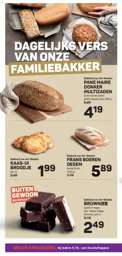  | Pagina: 2 | Producten: Brownies, Bakkerij, Broodje, Pitten