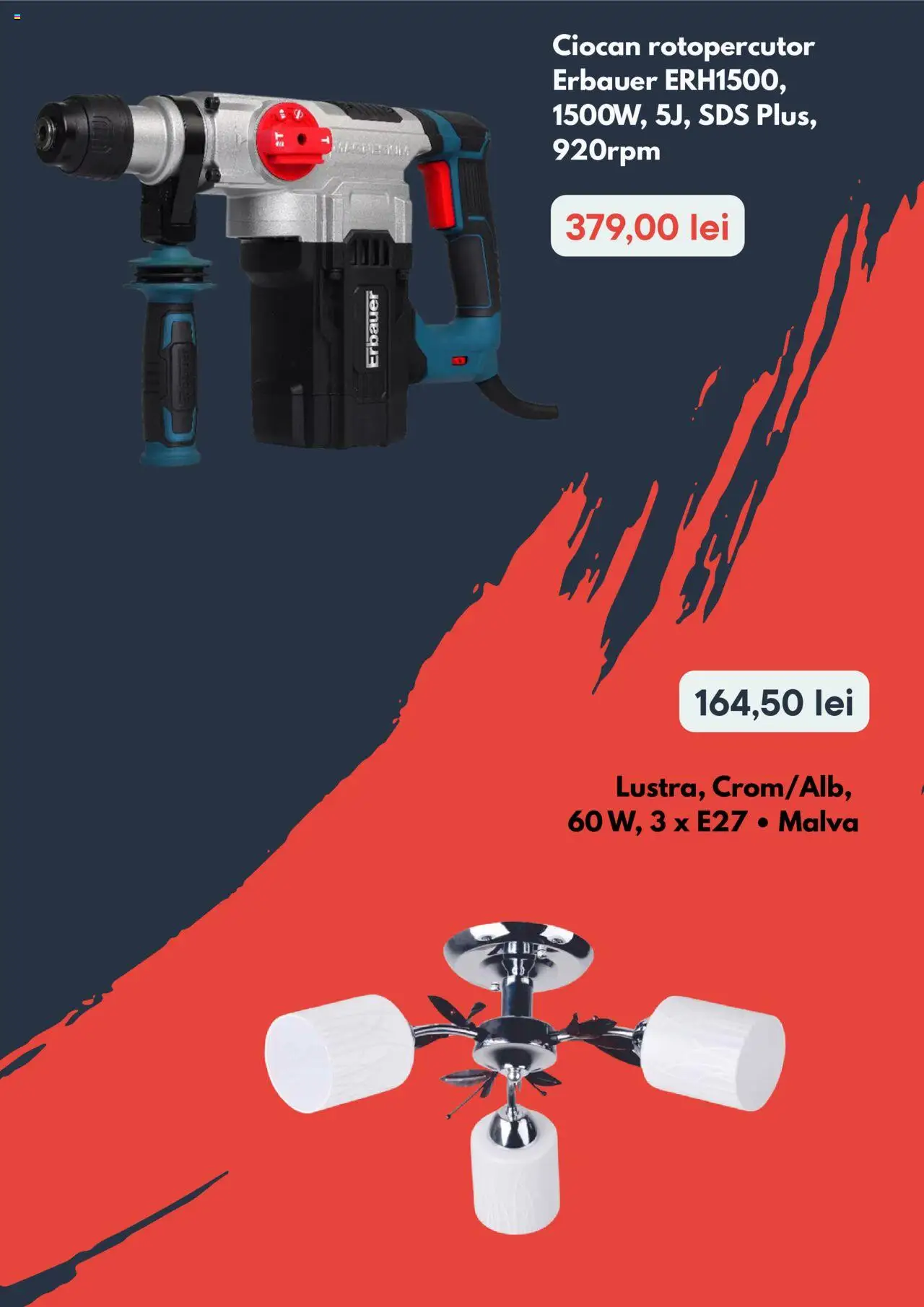 Noul catalog Brico Depot – valabil de la 02.10.2025 | Pagină: 7 | Produse: Ciocan rotopercutor