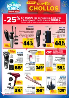 Vista previa Carrefour folleto válido desde el 14.10.2025 | Página: 72 | Productos: Cepillo, Depiladora, Cortapelos, Caja