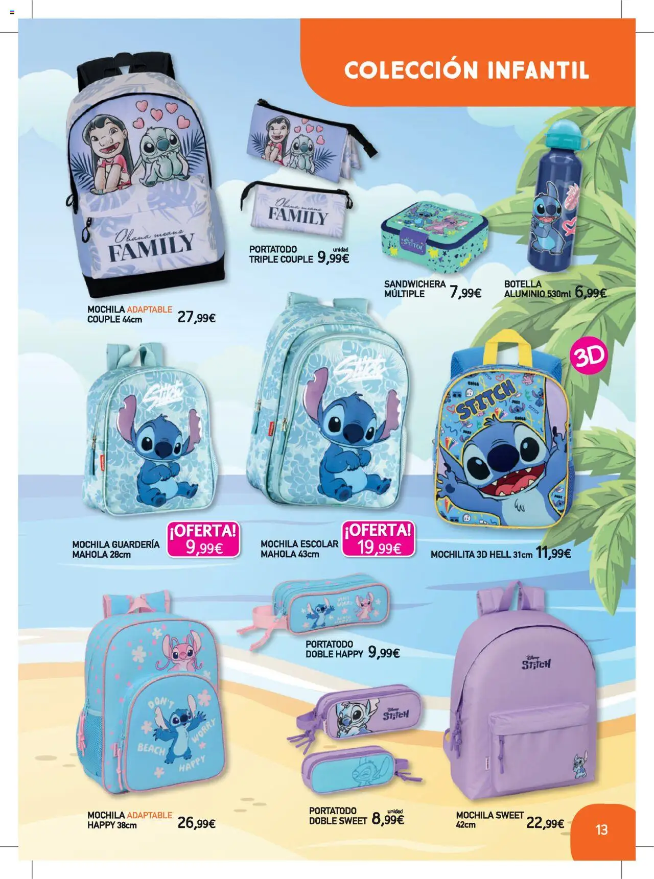 Toy Planet catálogo Vuelta al Cole │ válido desde el 06.08.2025 | Página: 13 | Productos: Mochila, Sandwichera