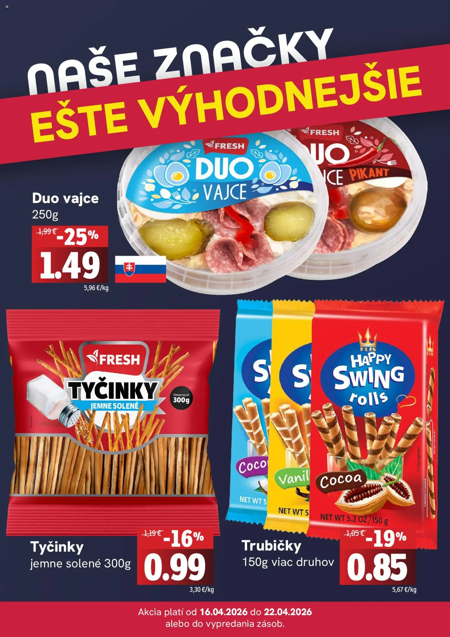 Nové Fresh akcie – leták je platný od 16.04.2026 | Strana: 4