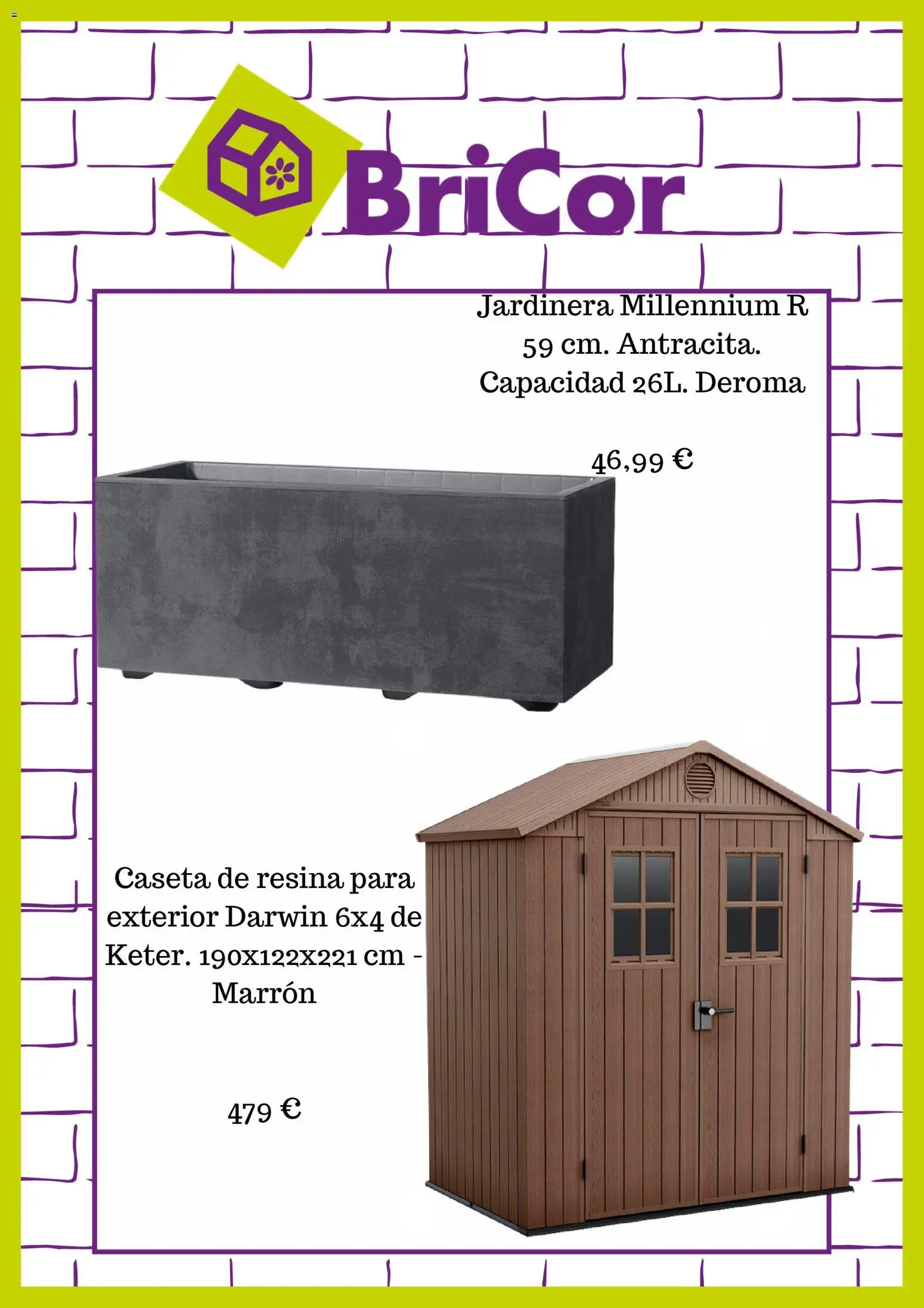 BriCor folleto │ válido desde el 03.04.2026 | Página: 2 | Productos: Jardinera