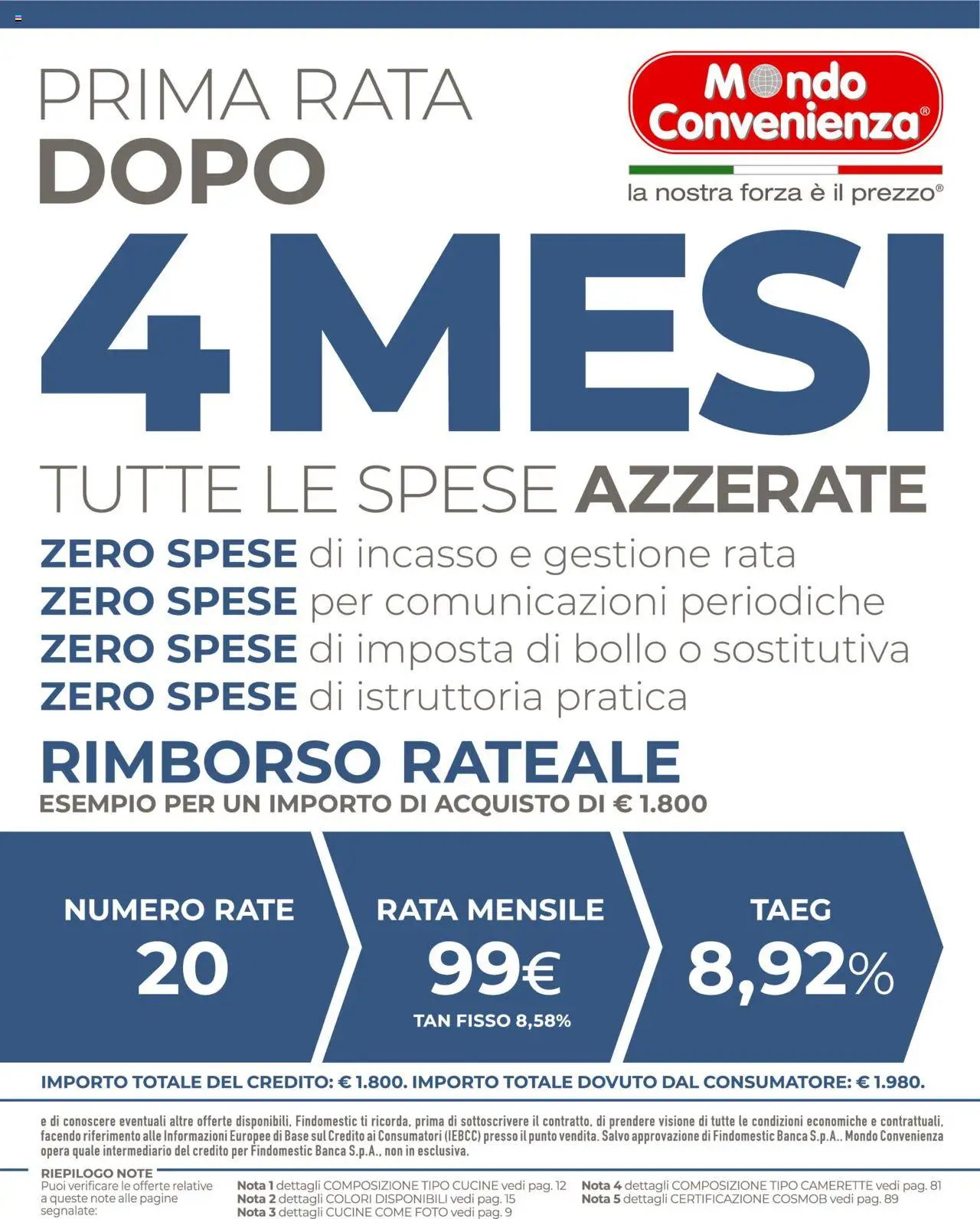 Volantino Mondo Convenienza del 01.07.2025 | Pagina: 3