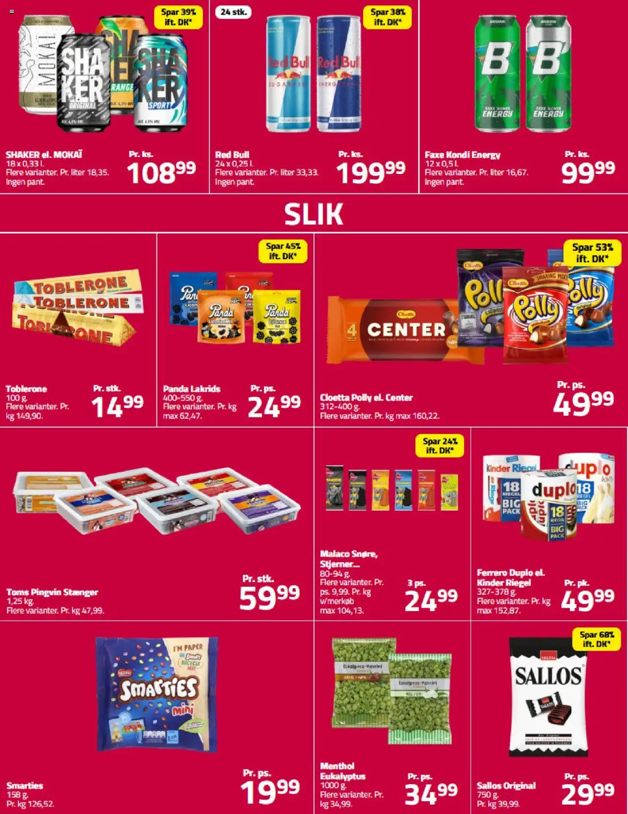 Fleggaard Tilbudsavis gyldig fra 20.08.2025 | Side: 4 | Produkter: Slik, Lakrids, Faxe Kondi