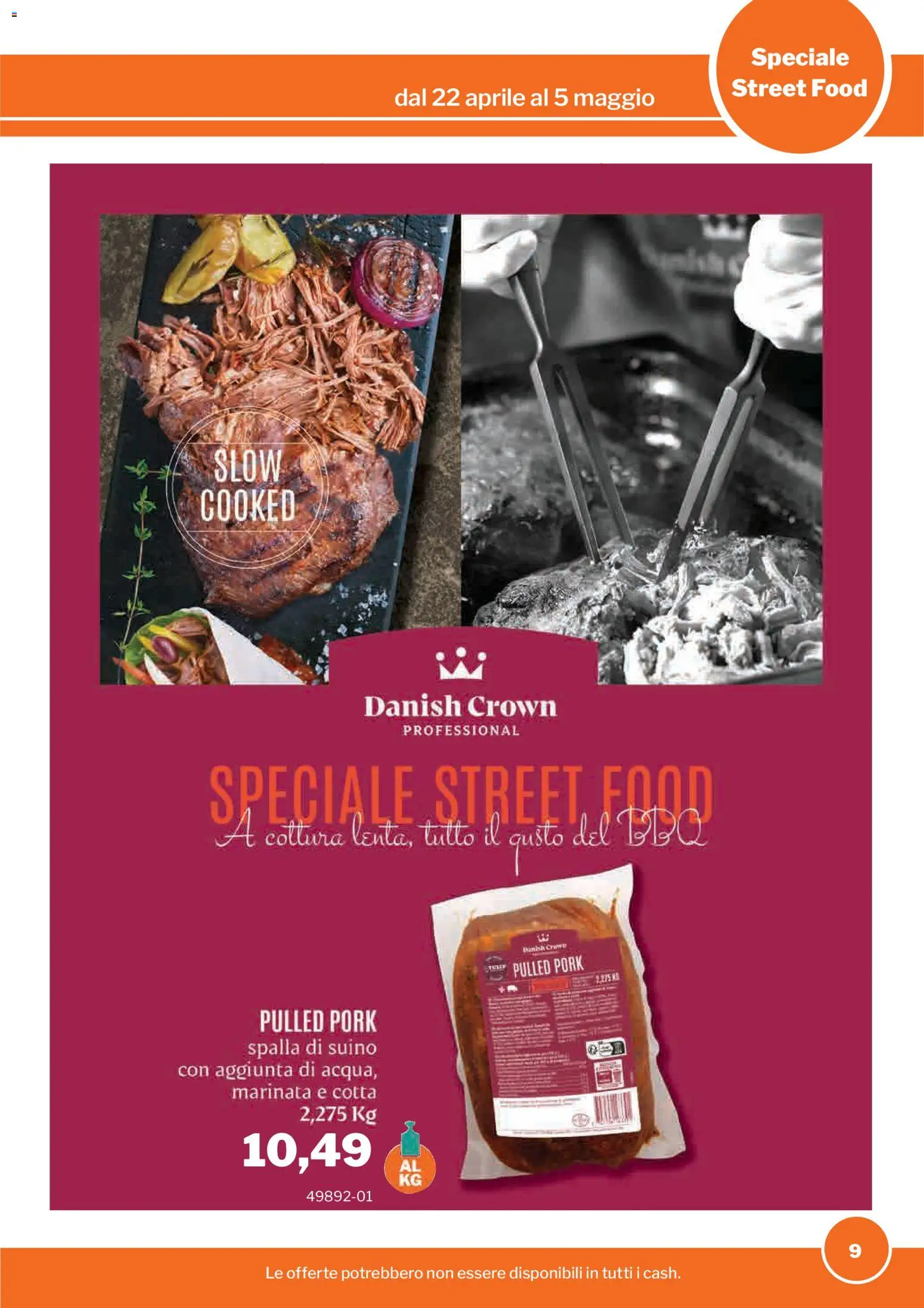 Volantino Sogegross del 22.04.2026 | Pagina: 9 | Prodotti: Suino