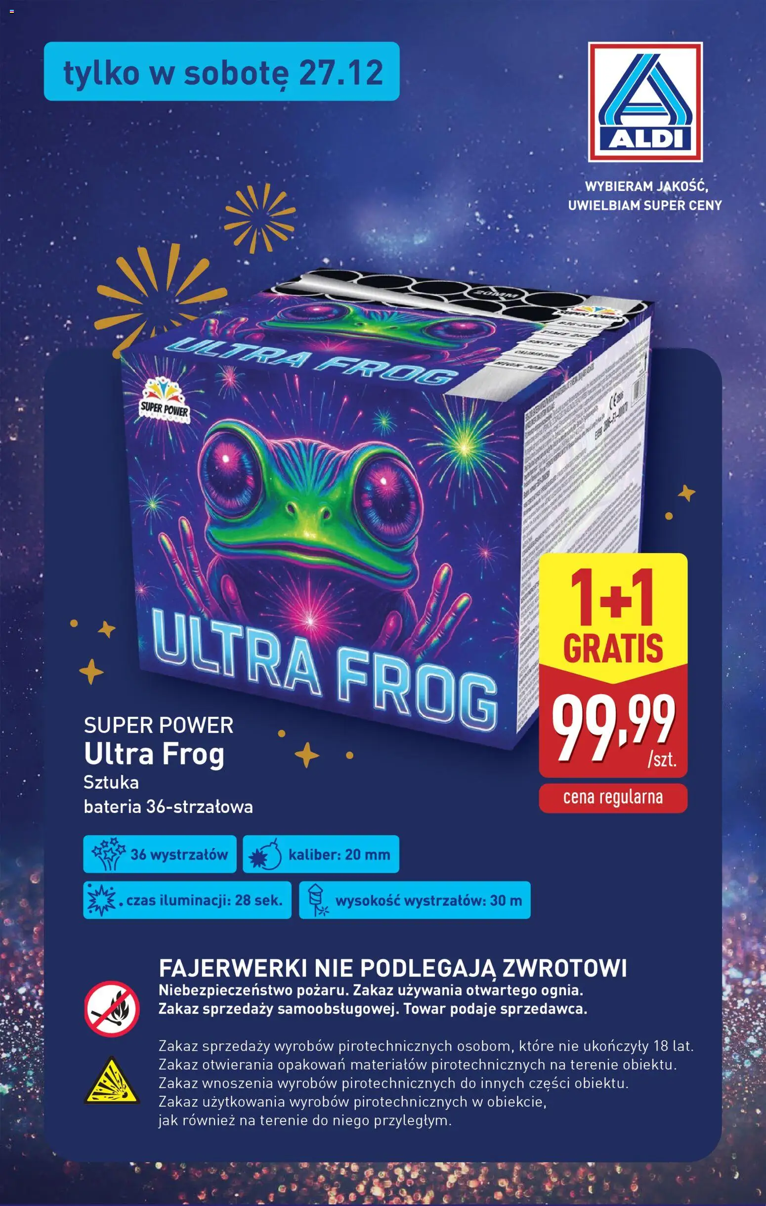 Aldi Gazetka - Fajerwerki od 22.12.2025 | Strona: 6