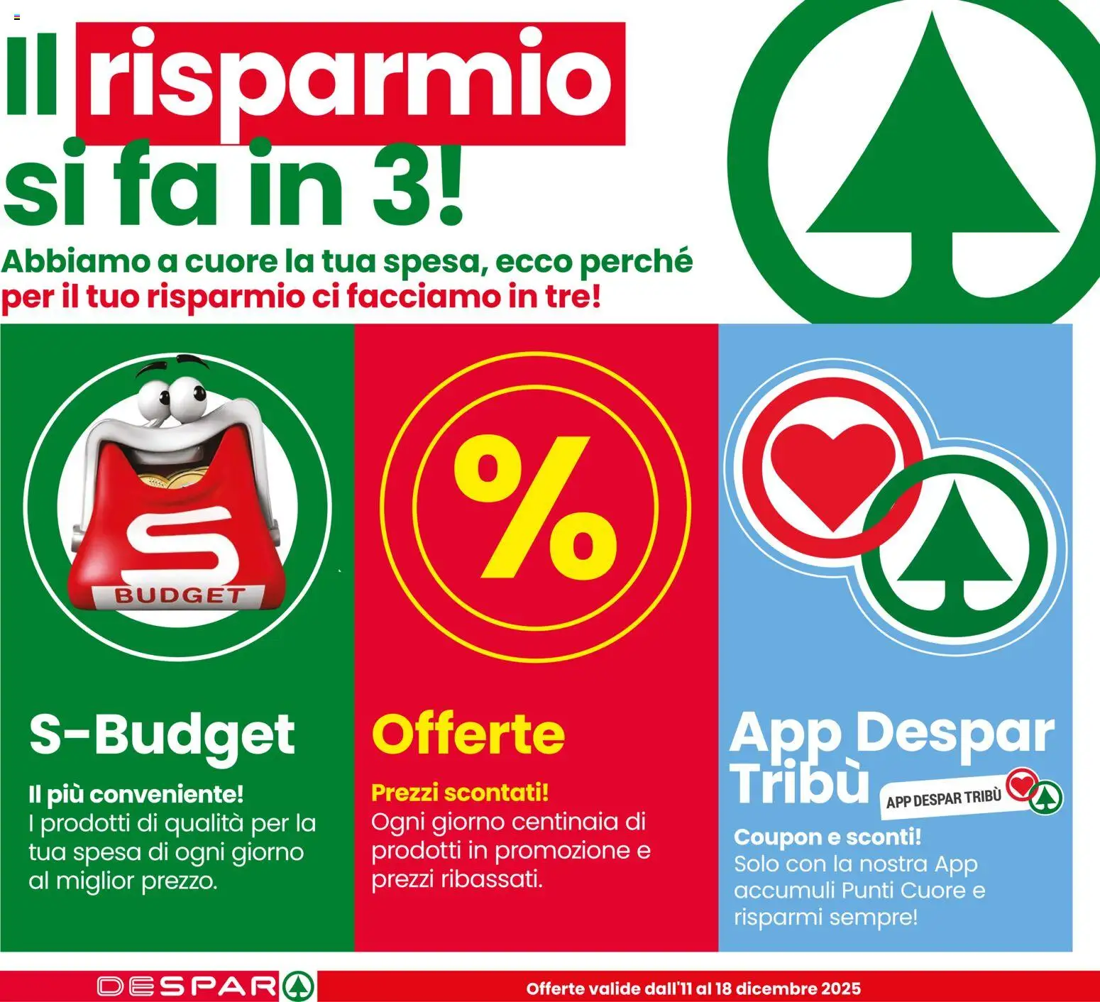 Volantino Despar del 11.12.2025 | Pagina: 18