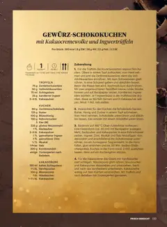 Billa  Frisch Gekocht ab 01.12.2025 gültig | Seite: 133 | Produkte: Salz, Herd, Butter, Schokolade