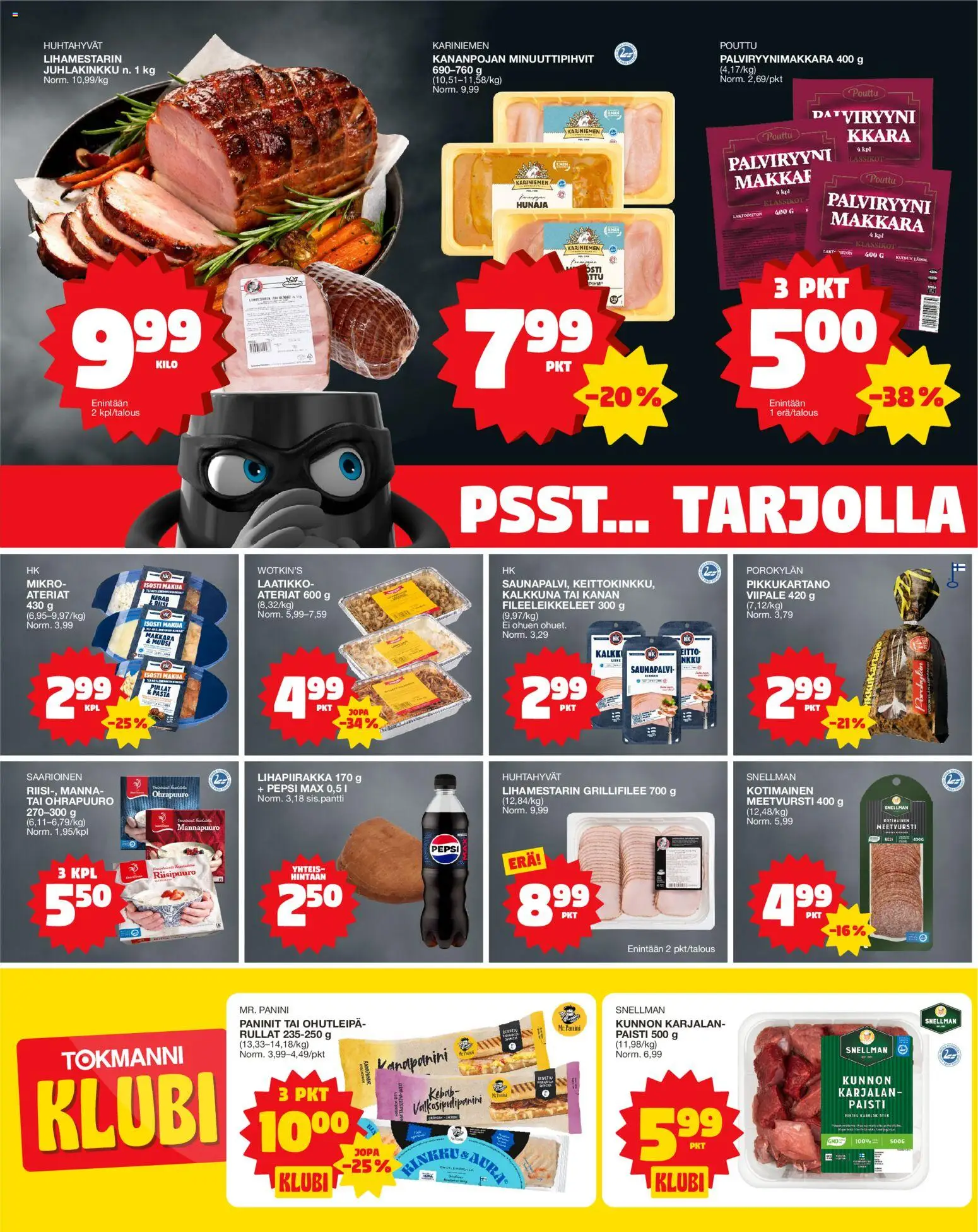 Tokmanni Ruokatarjoukset – voimassa 27.11.2025 alkaen | Sivu: 2