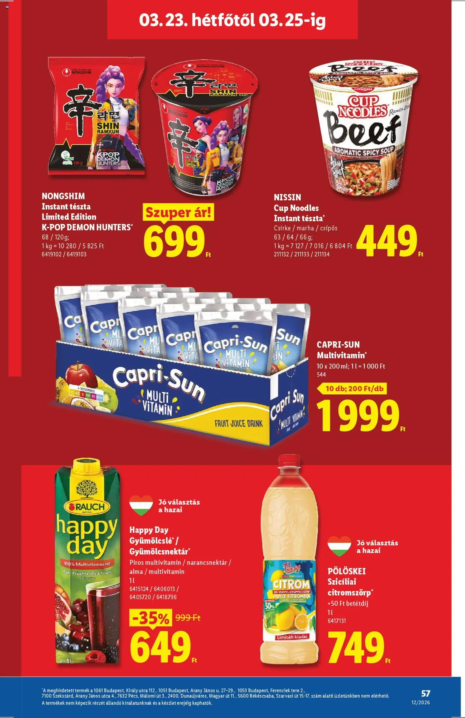 Lidl Akciós Újság 2026.03.19.-tól/töl - fantasztikus ajánlatokat! 🛍️ | Magyarország