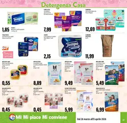 Anteprima del volantino EMI volantino valido a partire dal 26.03.2026 | Pagina: 27 | Prodotti: Fazzoletti, Crocchette, Pampers, Griglia