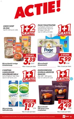 Dekamarkt folder - Den Helder Marsdiep - Voorbeeld van een folder van Dekamarkt, geldig van 19.03.2026 | Pagina: 11 | Producten: Snacks, Kan, Rundvlees, Groenten