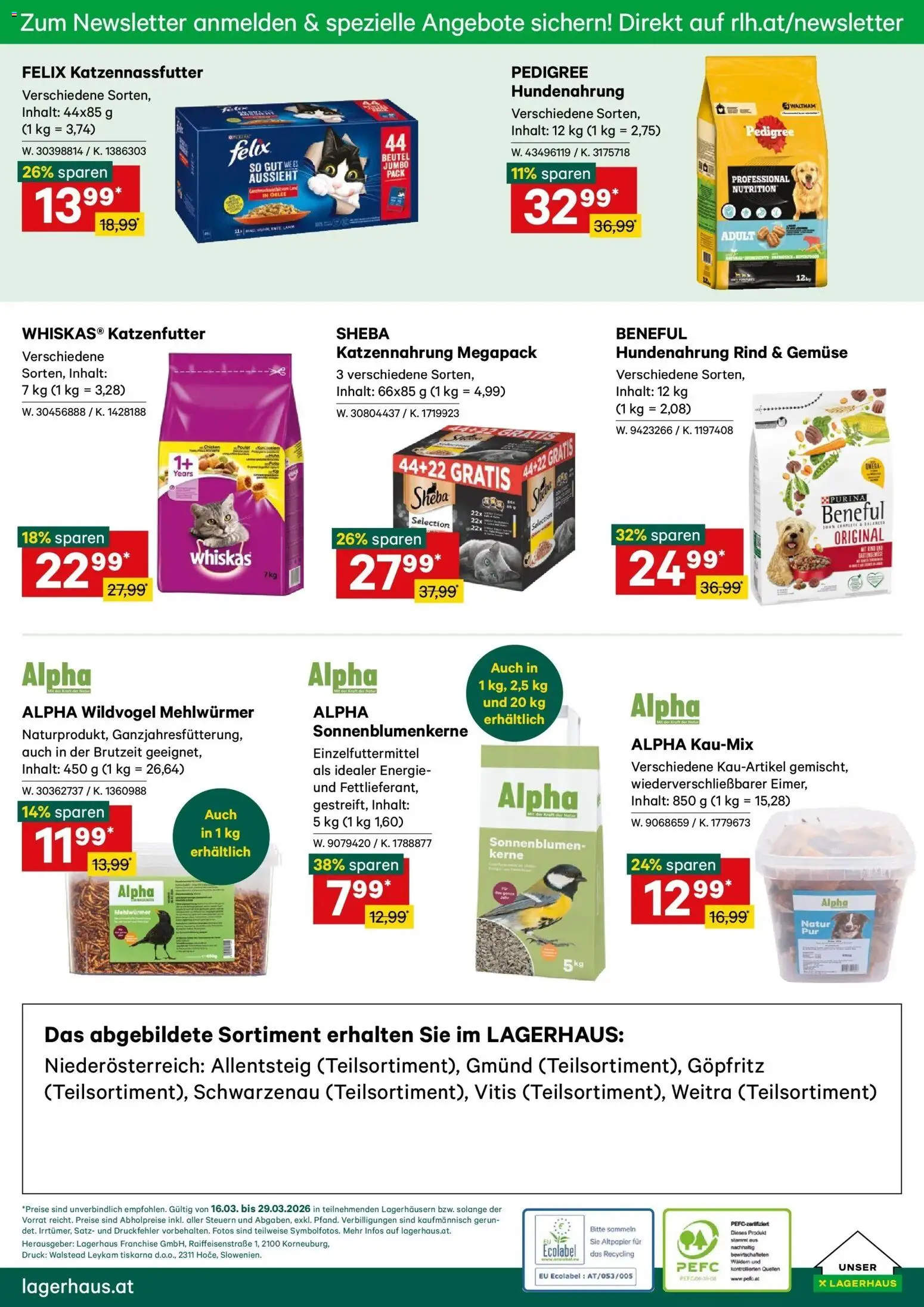 Lagerhaus - Wochen Angebote gültig ab 15.03.2026 | Seite: 6 | Produkte: Gemüse