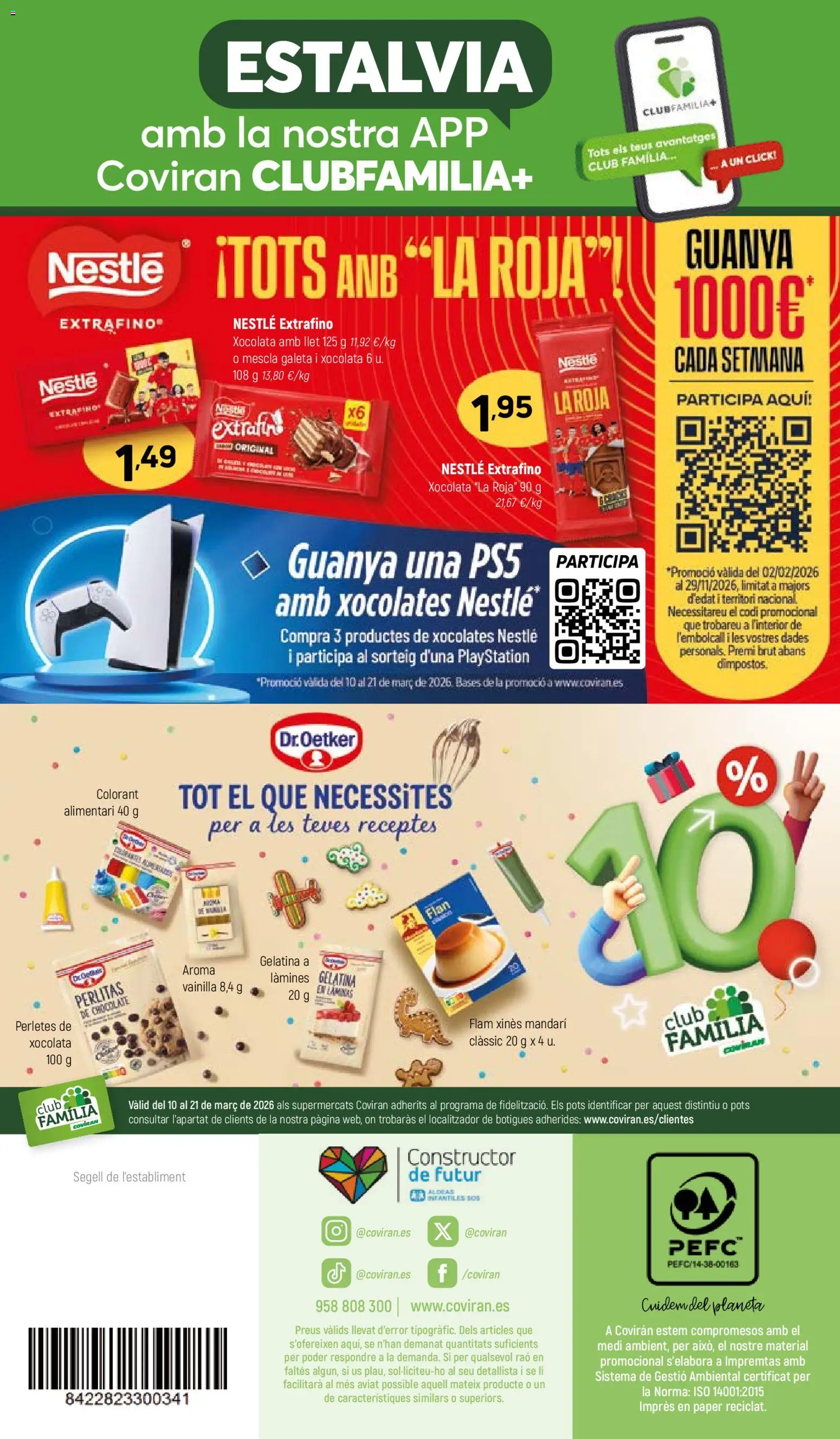 Coviran - Cataluna │ válido desde el 10.03.2026 | Página: 16 | Productos: Gelatina, Chocolate, Playstation