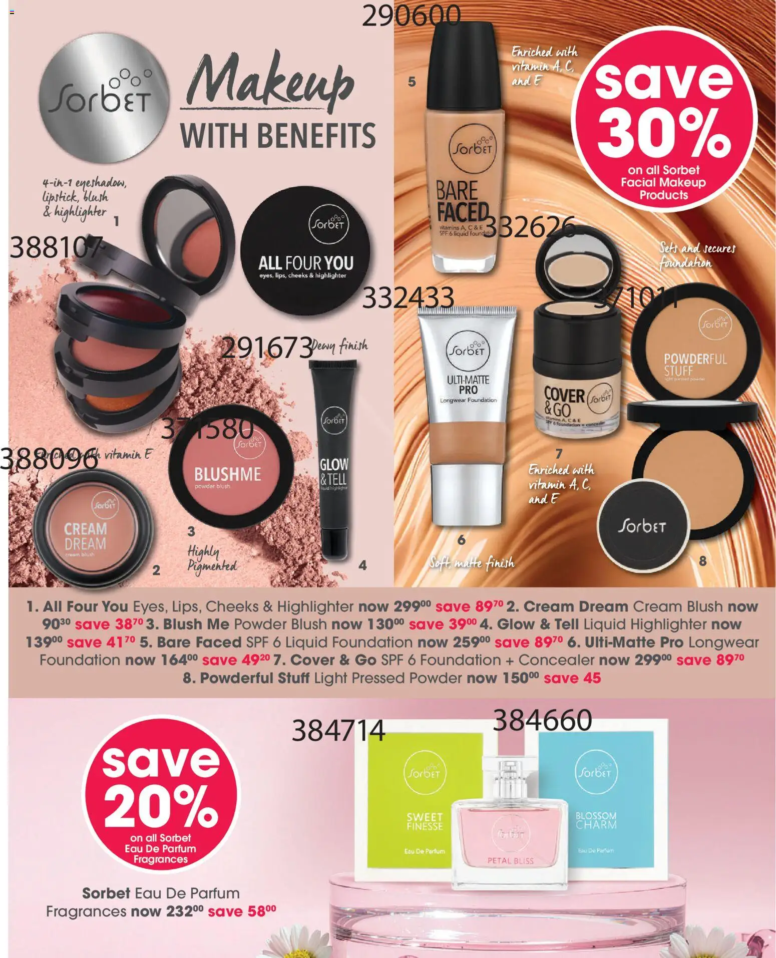 New Clicks catalogue – valid from 23.04.2026 | Page: 14 | Products: Light, Concealer, Powder, Cream