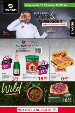 Selgros Prospekt 	 ab 11.09.2025 gültig