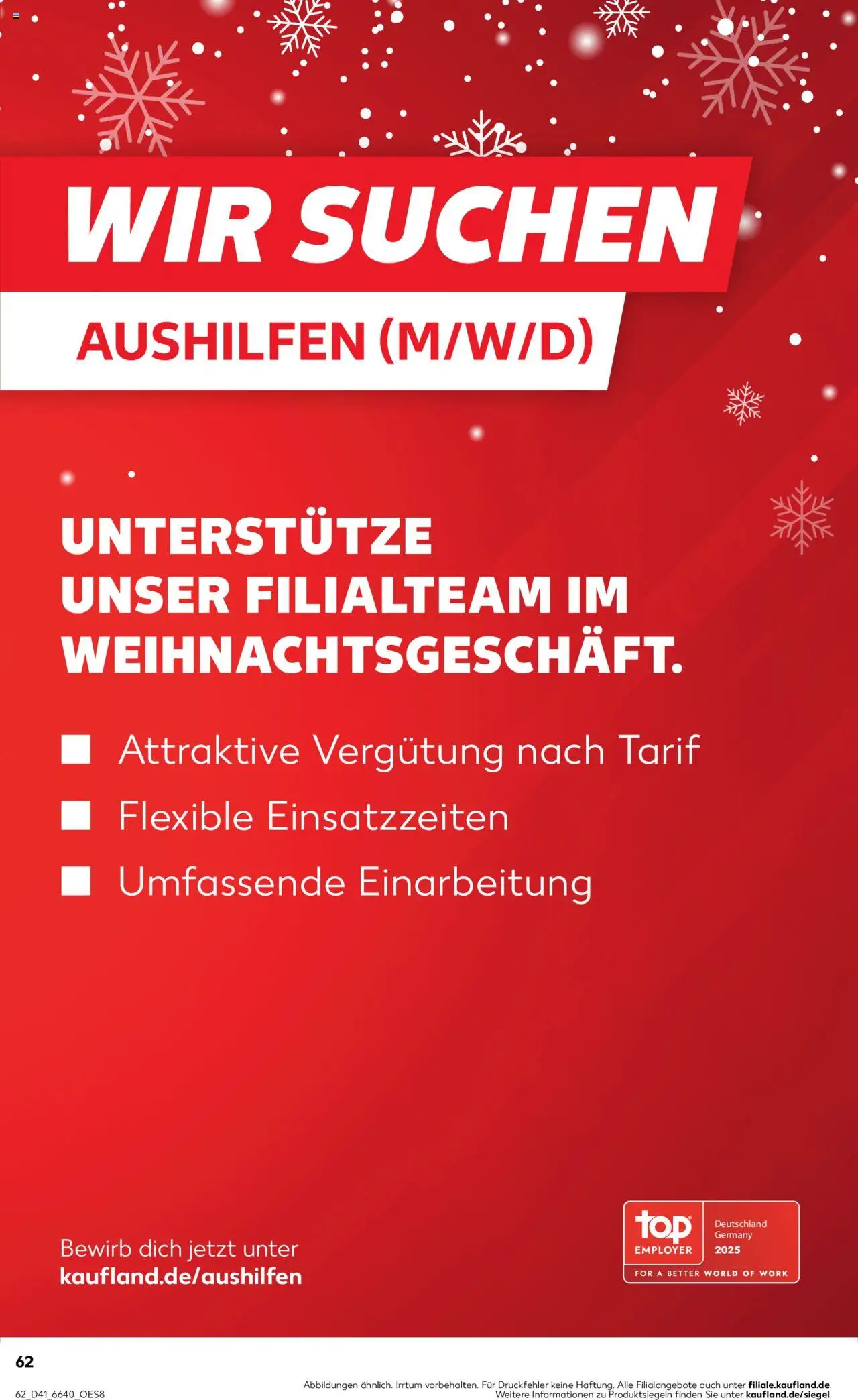 Kaufland prospekt Stuttgart	 – gültig ab 09.10.2025 | Seite: 62