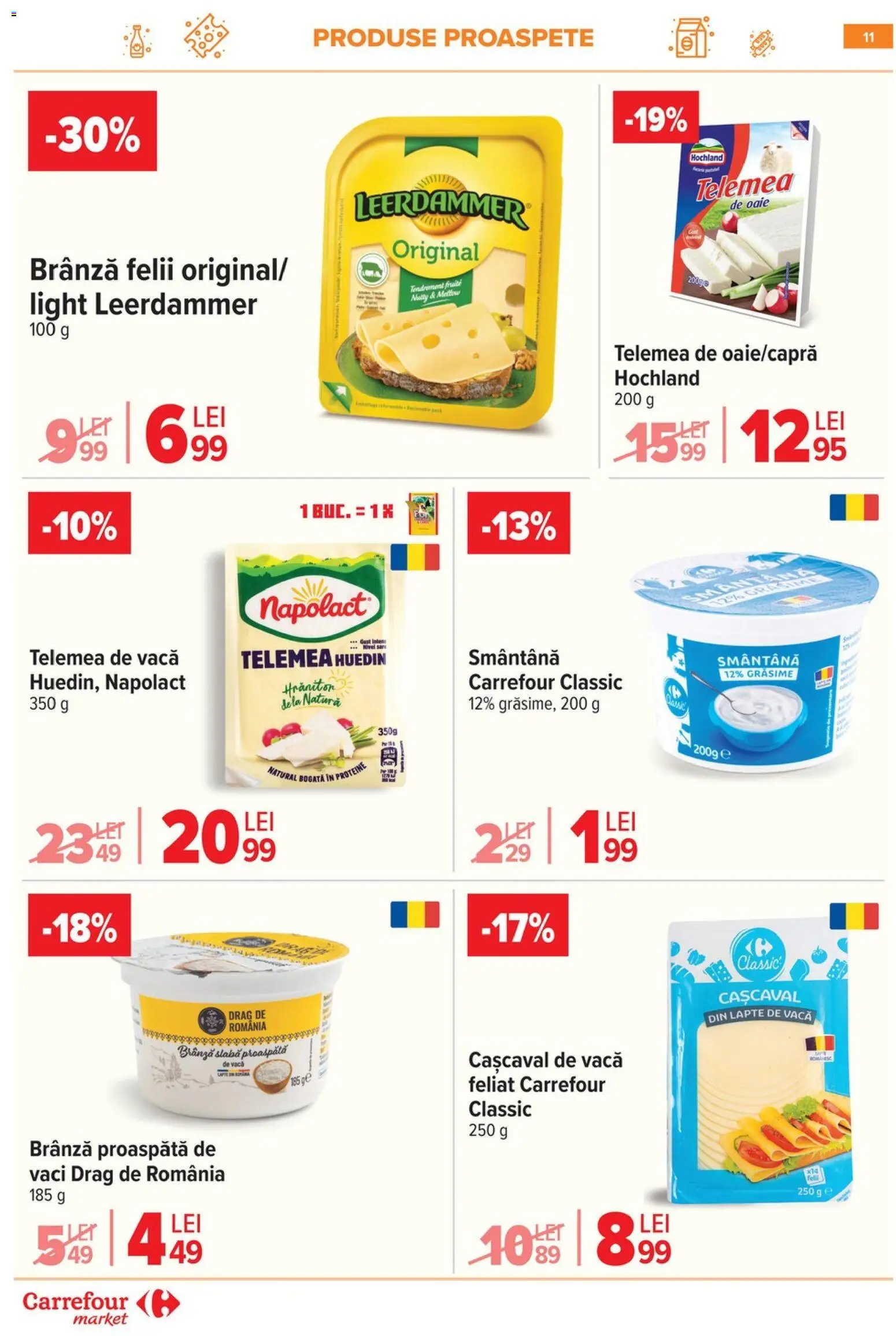 Noul catalog Carrefour – valabil de la 15.04.2026 | Pagină: 13 | Produse: Masaüstü kılıfı, Cașcaval, Lapte, Brânză