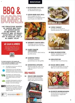 Albert Heijn - Allerhande - BBQ & Borrel Special  - Voorbeeld van een folder van Albert Heijn, geldig van 11.04.2025 | Pagina: 3 | Producten: Aardappel, Brood, Worst, Sac de transport