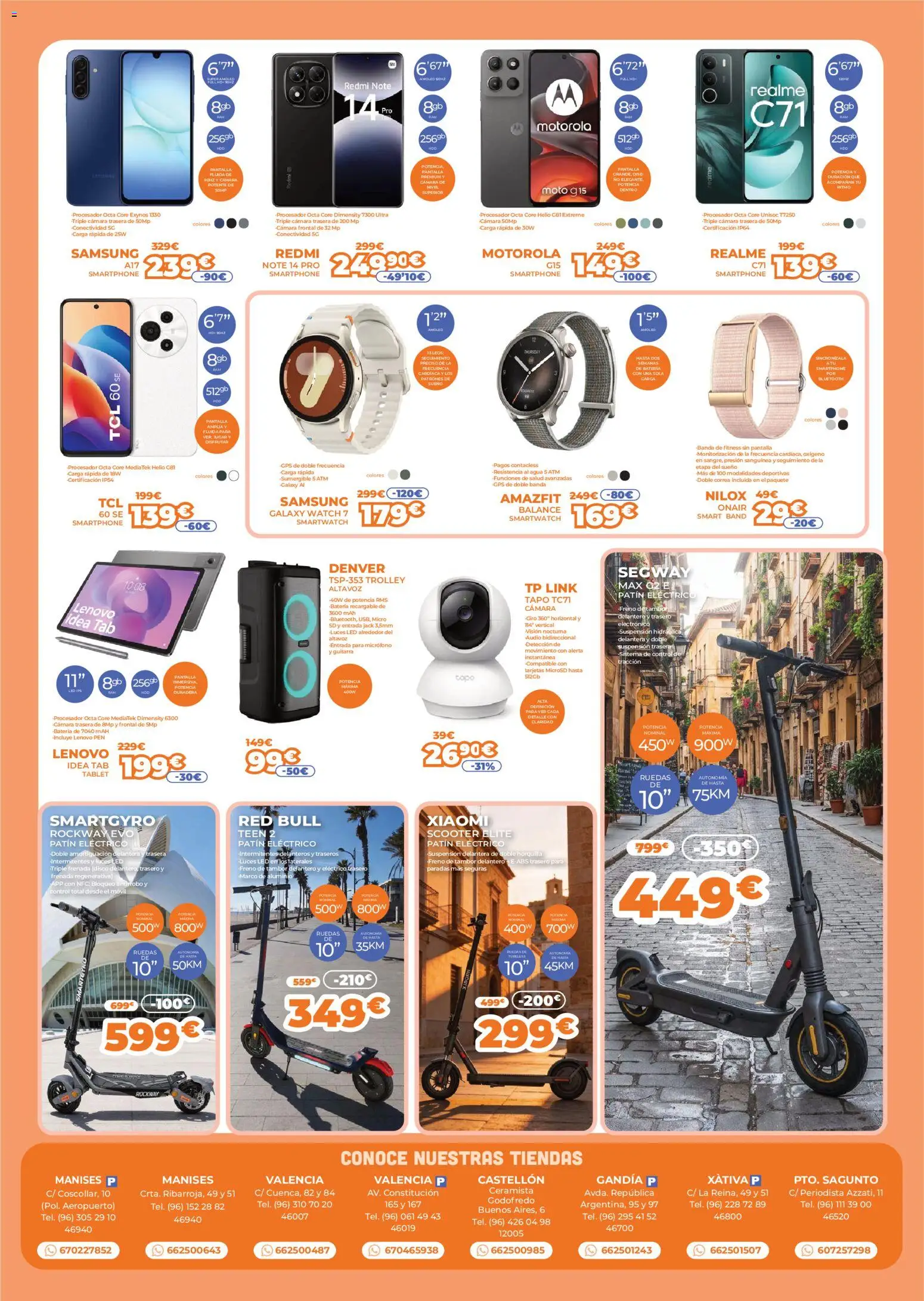 Pascual Martí - folleto │ válido desde el 07.01.2026 | Página: 8 | Productos: Smartphone, Audio, Micrófono, Marco