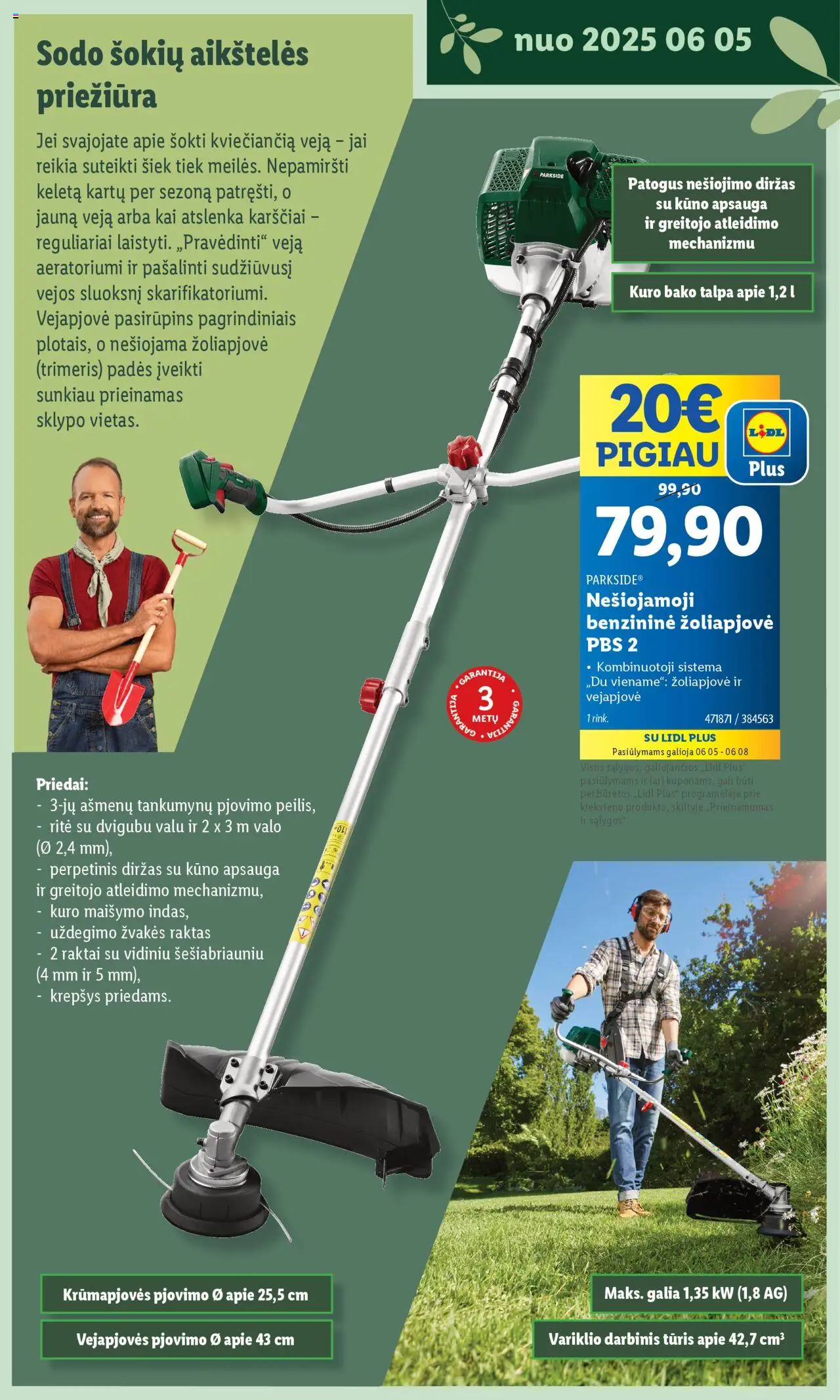 LIDL leidinys - Švenčiame sodą│galioja nuo 12.05.2025 | Puslapis: 29 | Prekių: Krepšys, Diržas