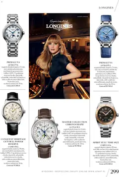 Pogląd oferty "Apart promocje" - ważna od 04.11.2025 | Strona: 301 | Produkty: Zegarek, Pasek