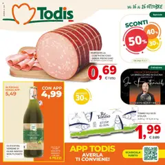 Anteprima del volantino Todis Abruzzo - Marche - Molise catalogo valido a partire dal 16.10.2025
